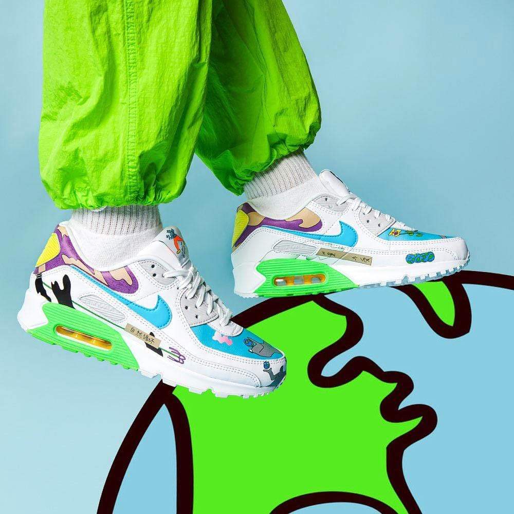 Ruohan Wang x Nike Air Max 90 Flyleather - Image 7