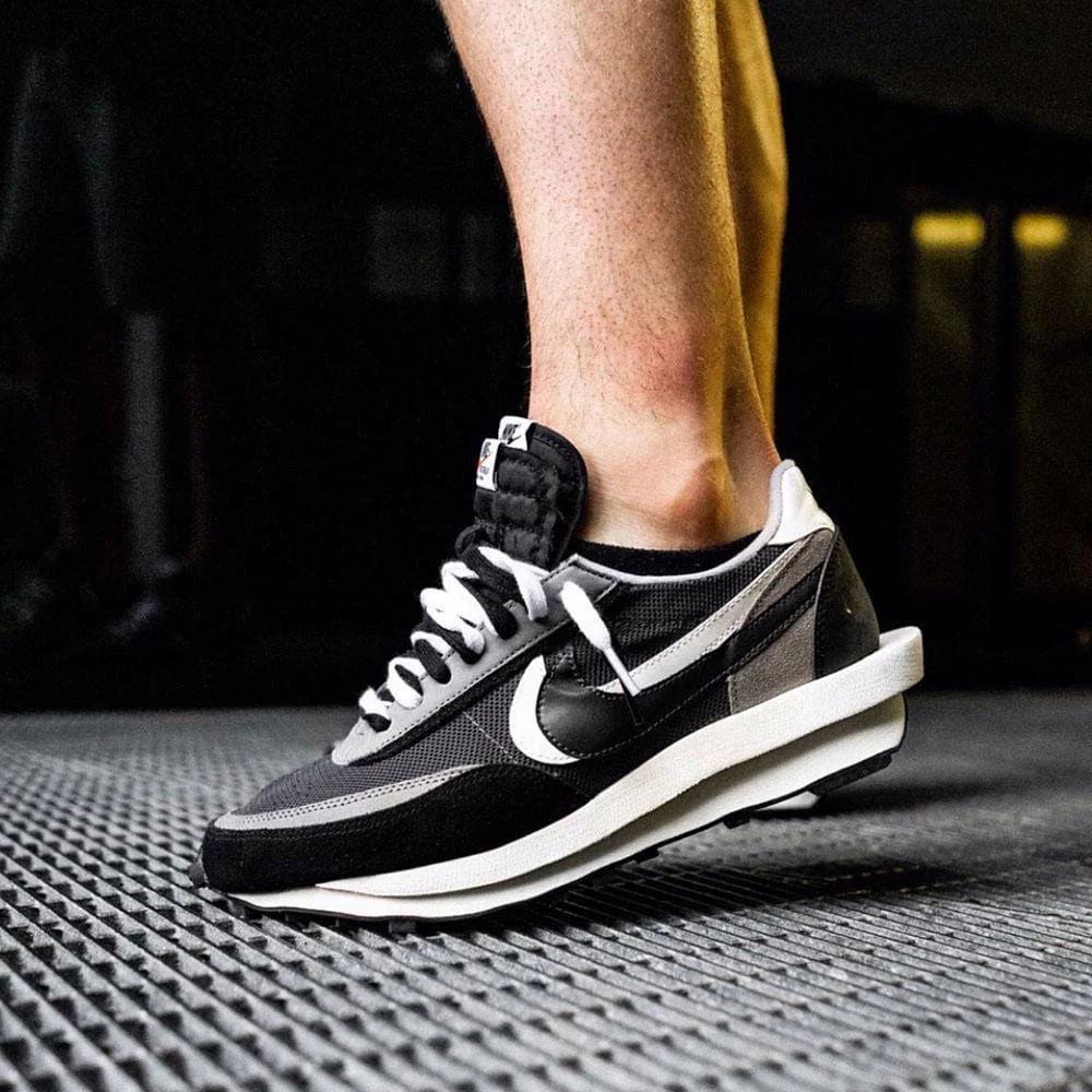 Sacai x LDWaffle 'Black' - Image 5
