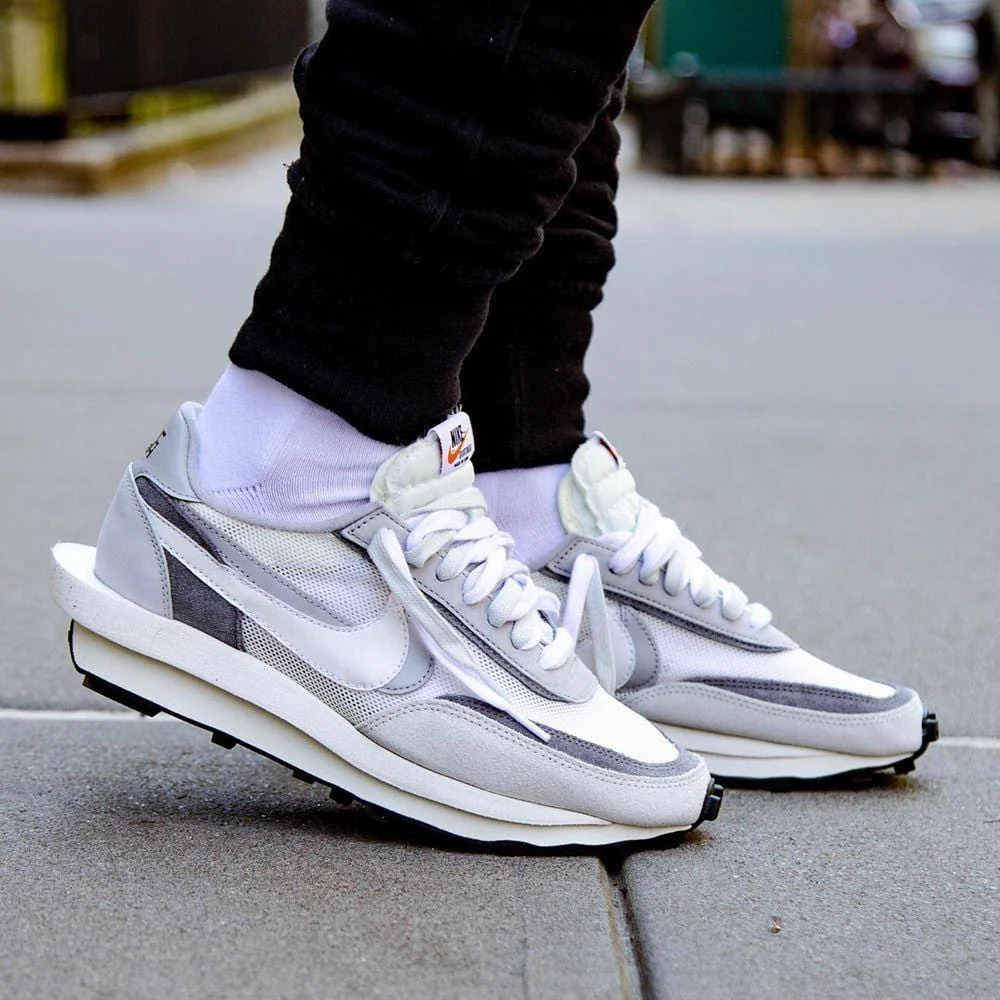 Sacai x LDWaffle 'Summit White' - Image 7