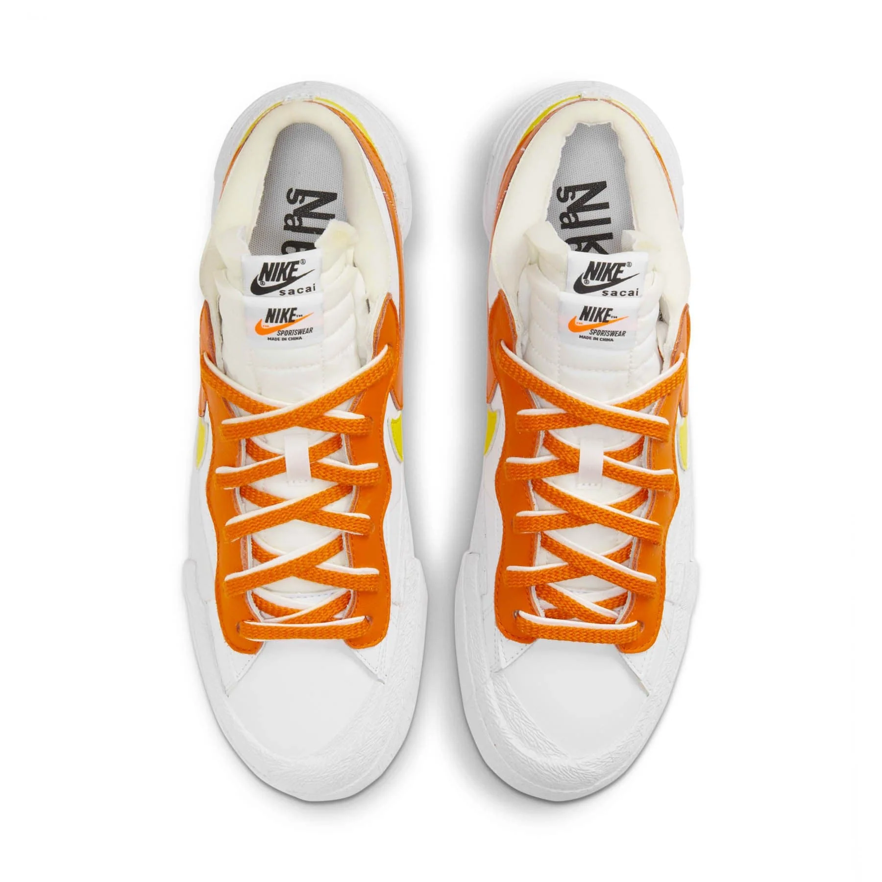 Sacai x Nike Blazer Low 'Magma Orange' - Image 4