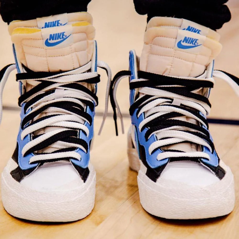 Sacai x Nike Blazer Mid 'Black Blue' - Image 6