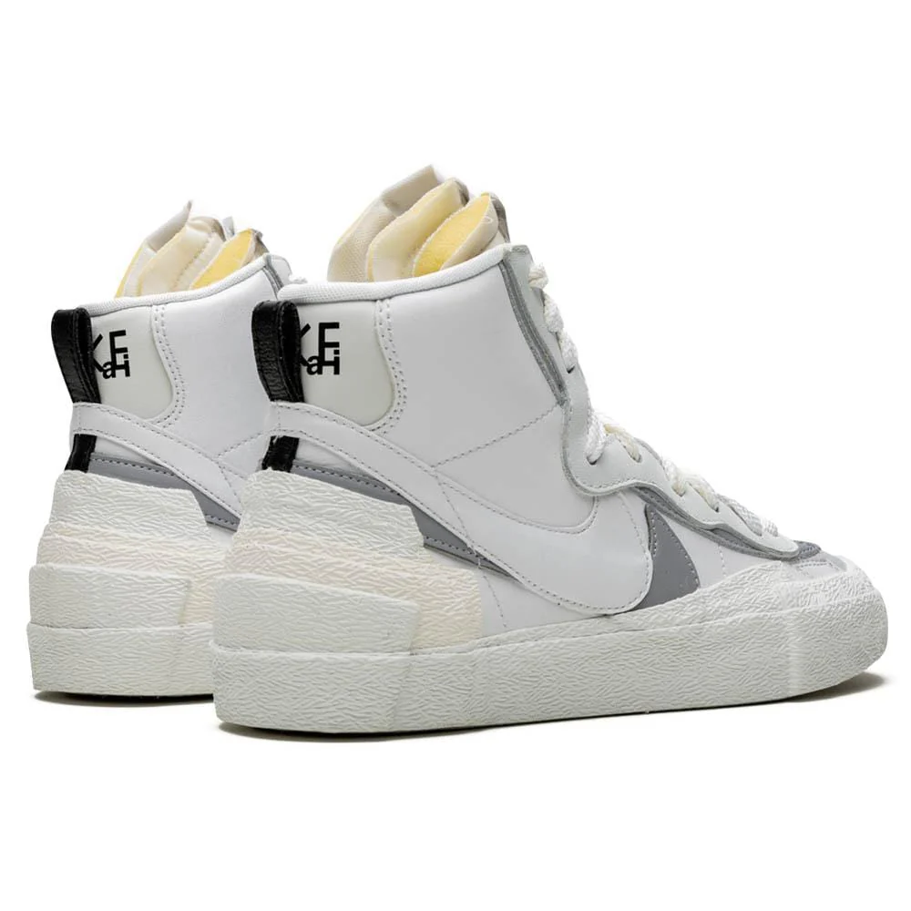 Sacai x Nike Blazer Mid 'White Grey' - Image 3