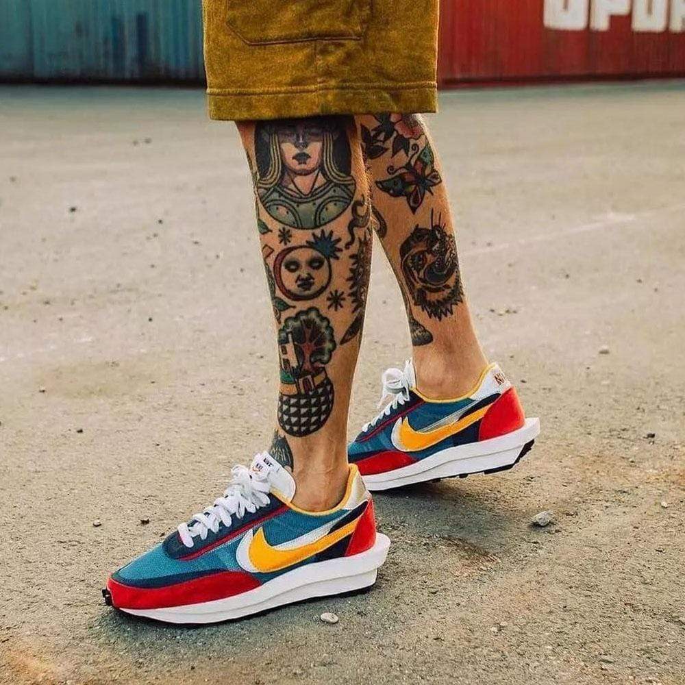 Sacai x Nike LDV Waffle Daybreak Blue - Image 7