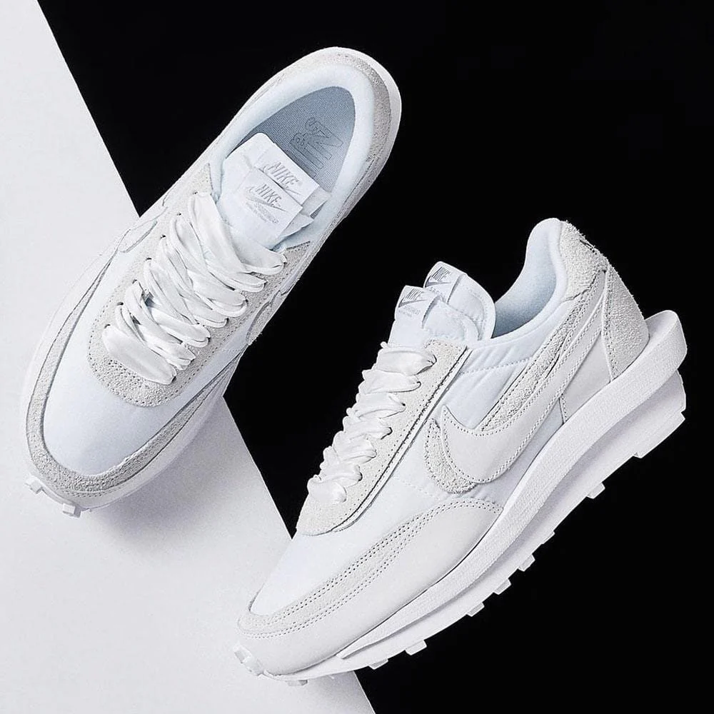 Sacai x Nike LDWaffle 'White Nylon' - Image 6