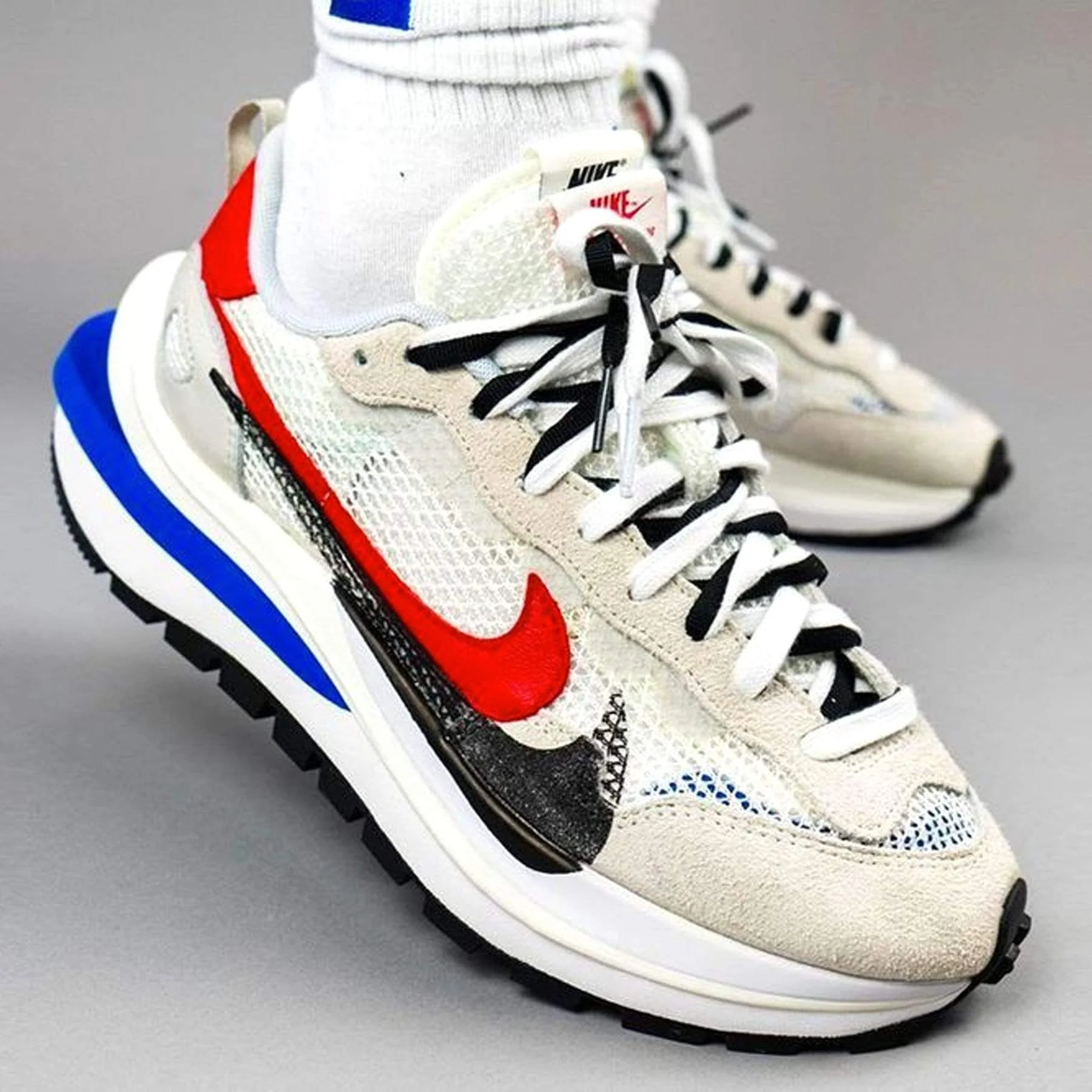 Sacai x Nike VaporWaffle ‘Sail’ - Image 6