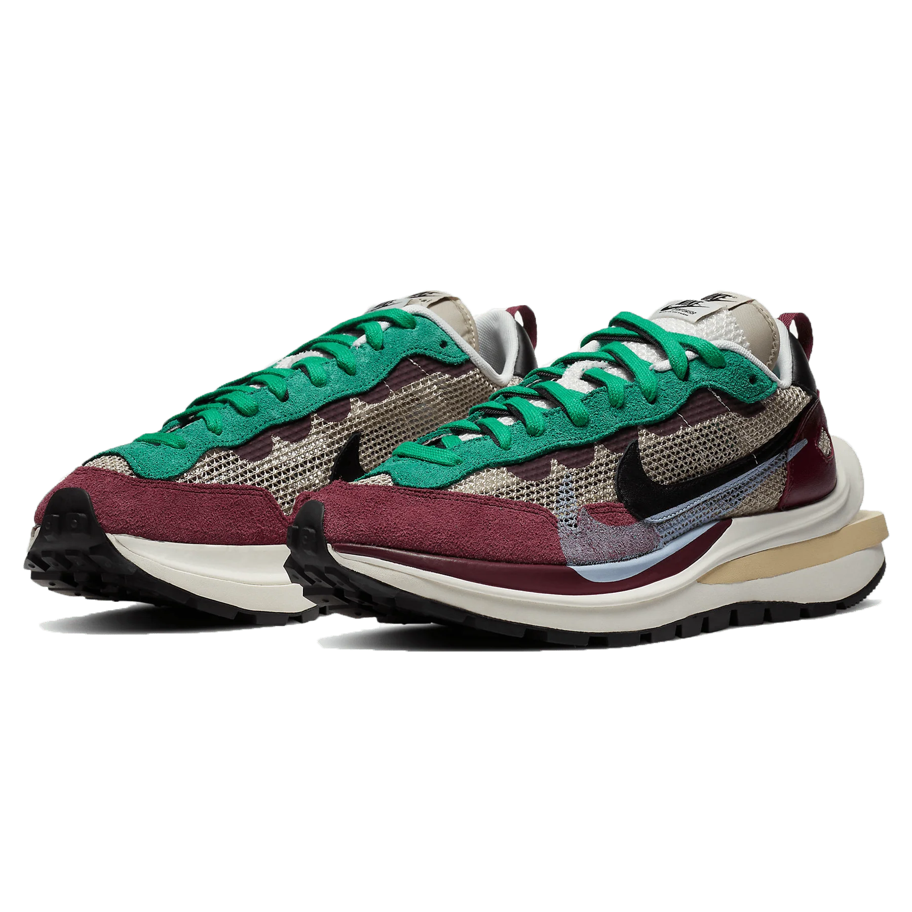 Sacai x Nike VaporWaffle SP 'Villain Red' - Image 2
