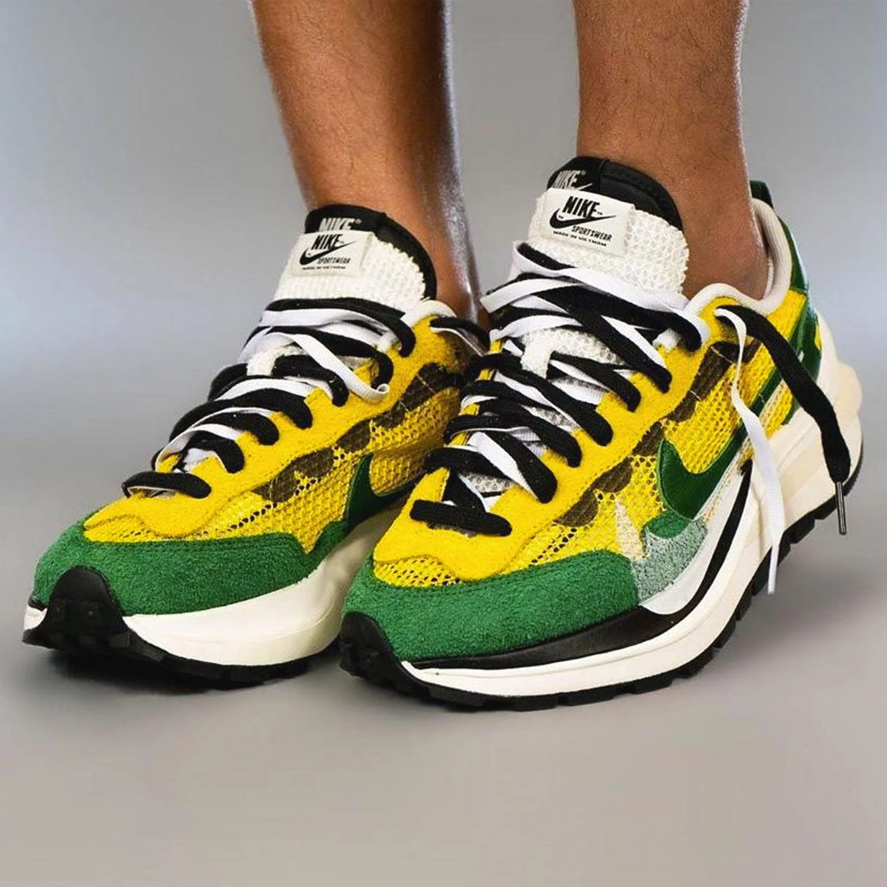 Sacai x Nike VaporWaffle 'Tour Yellow' - Image 6