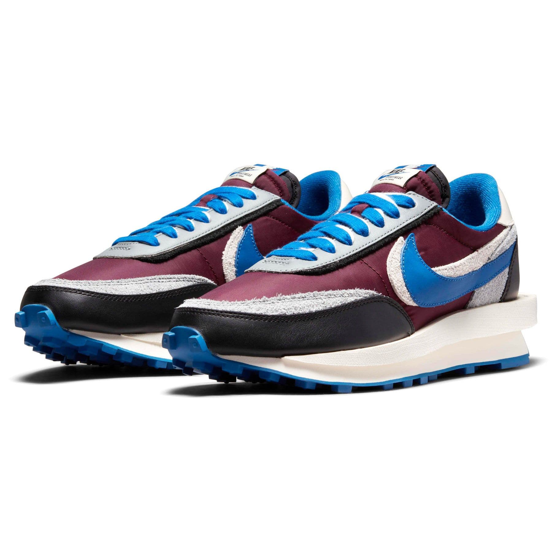 sacai x Undercover x LDWaffle 'Night Maroon Team Royal' - Image 2