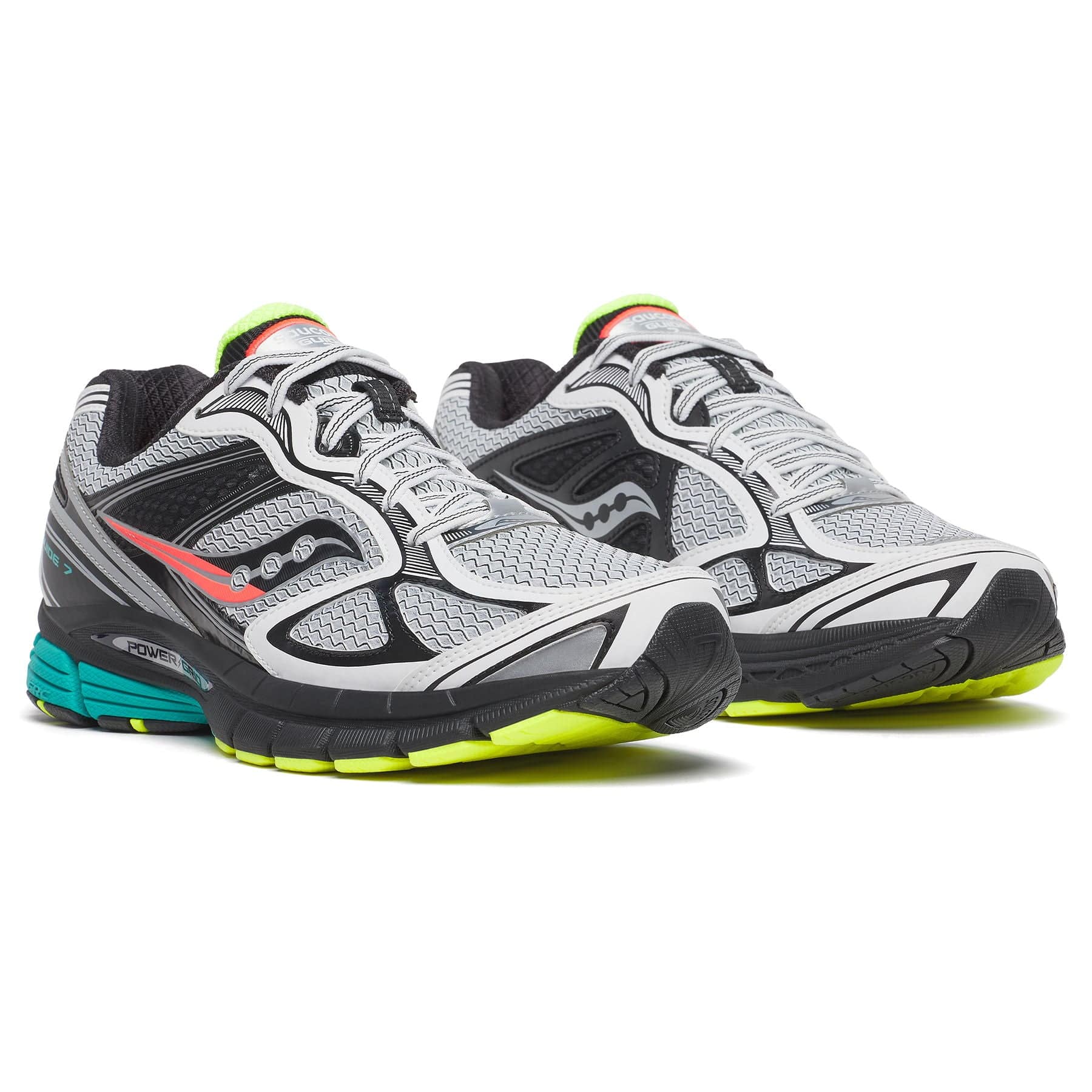 Saucony ProGrid Guide 7 'White Teal Mutant' - Image 4