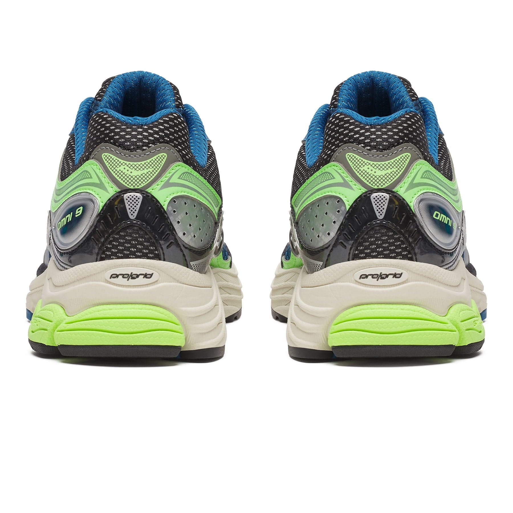 Saucony ProGrid Omni 9 'Blue Lime' - Image 3