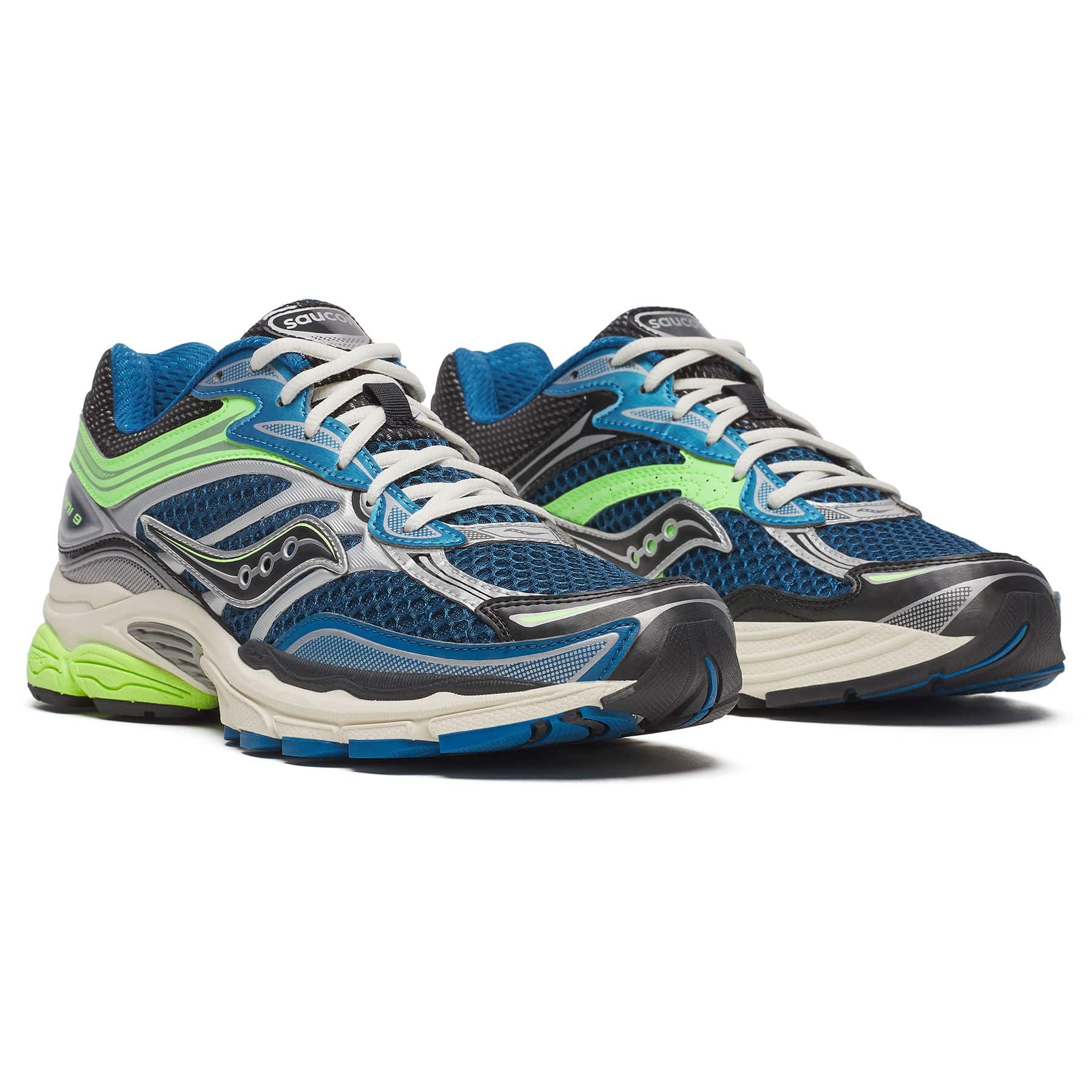 Saucony ProGrid Omni 9 'Blue Lime' - Image 4