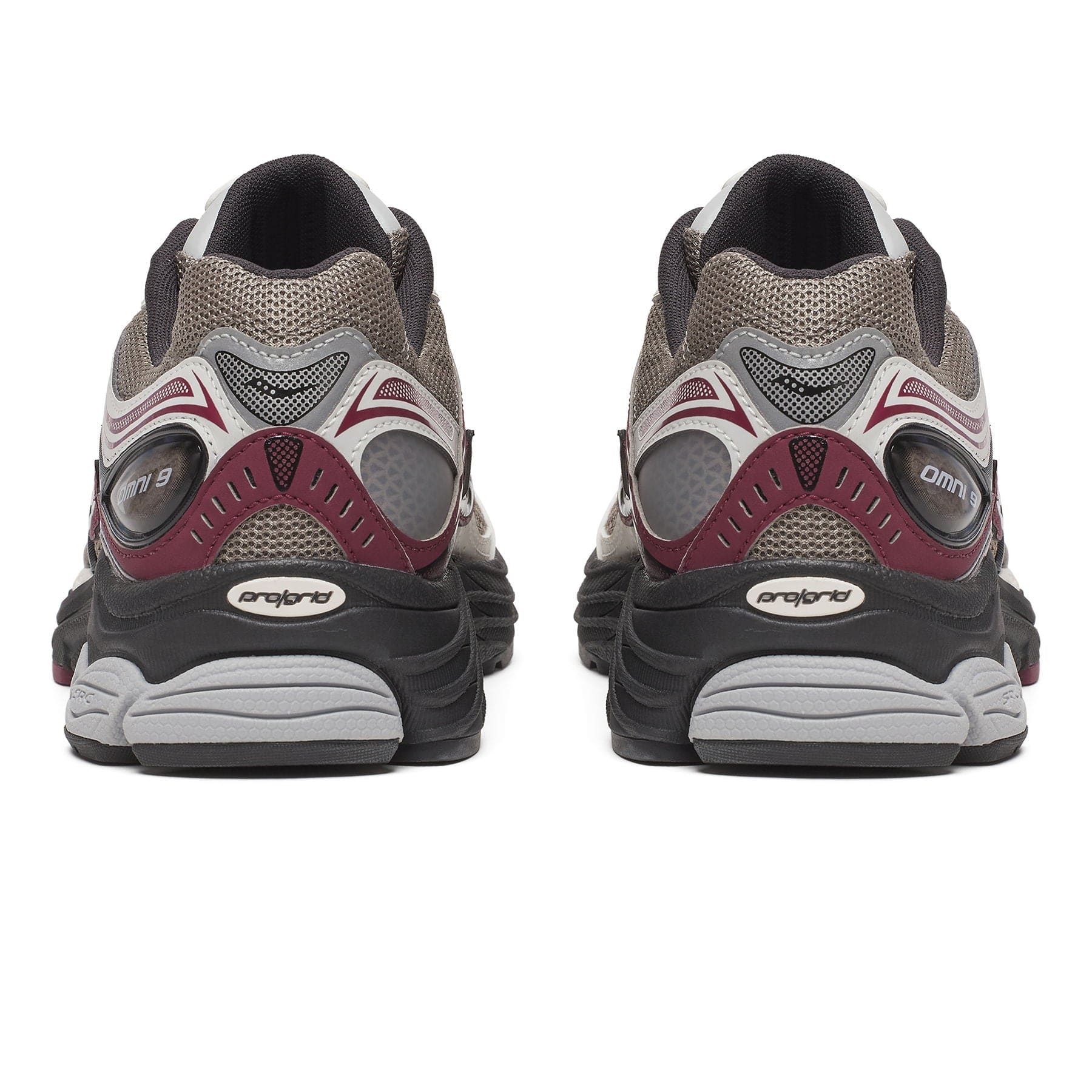 Saucony ProGrid Omni 9 'Tan Maroon' - Image 4