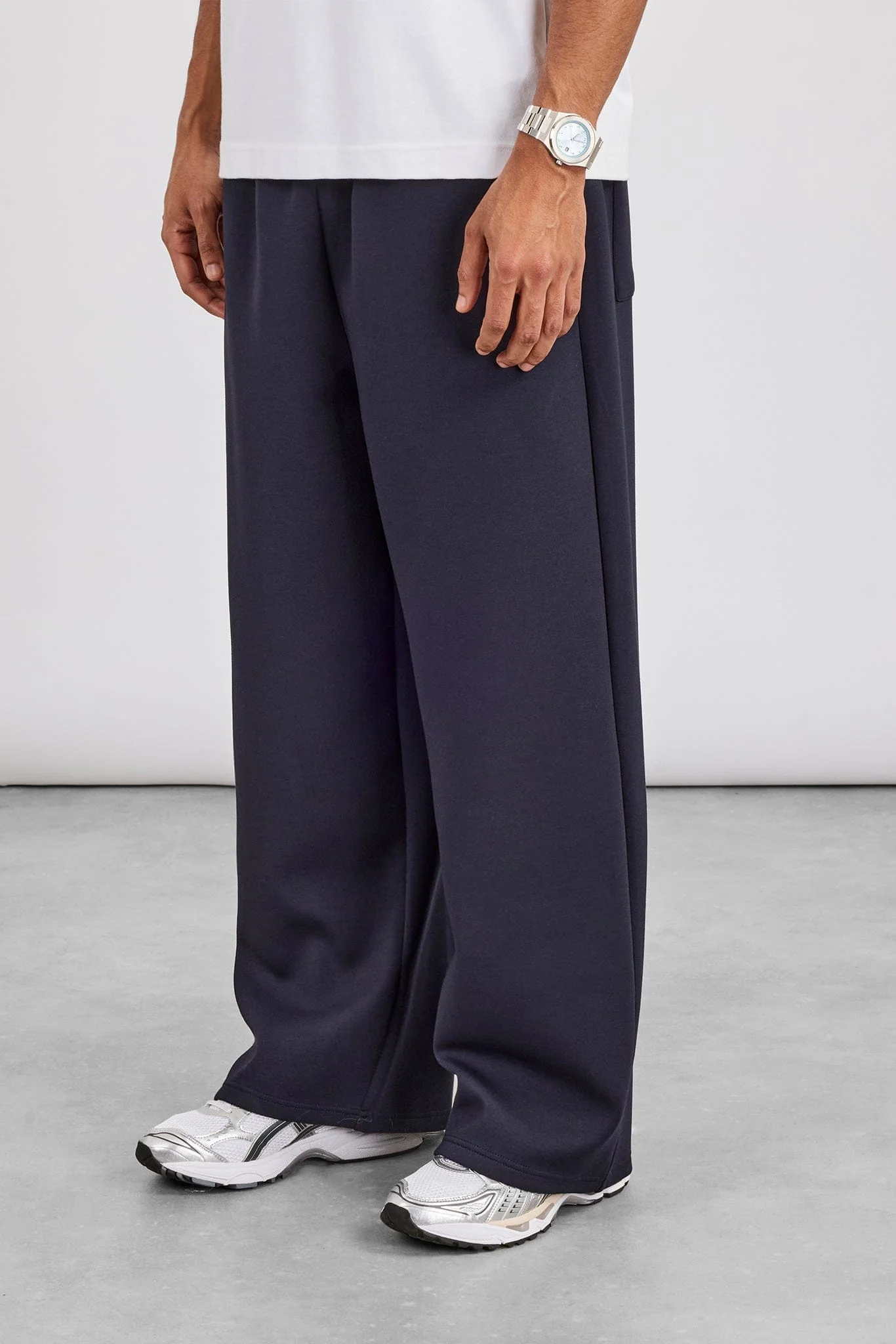 Cernucci Scuba Baggy Fit Trouser - Navy - Image 3