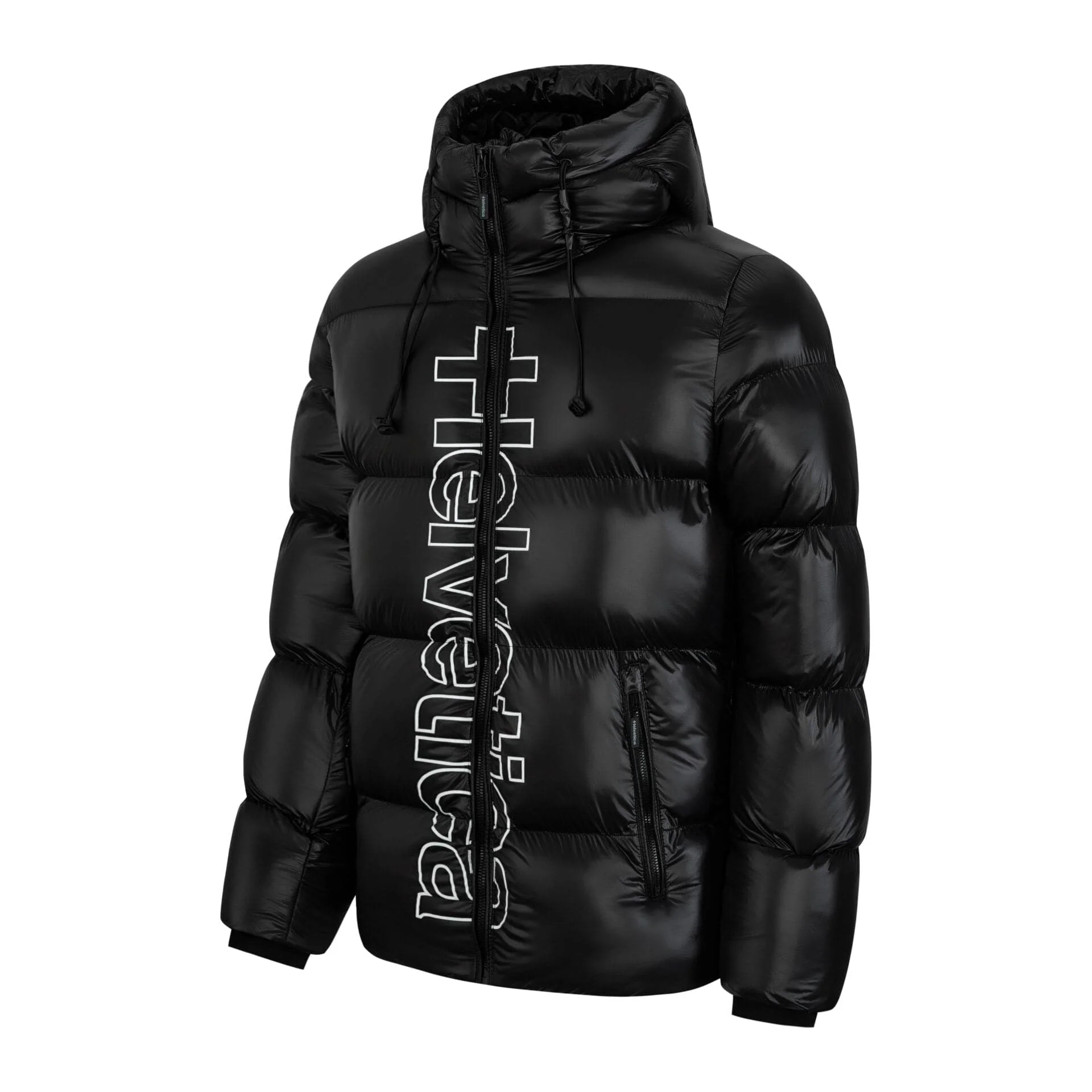 Helvetica Mountain Pioneers Silver 2 Hooded Down Jacket - Image 7