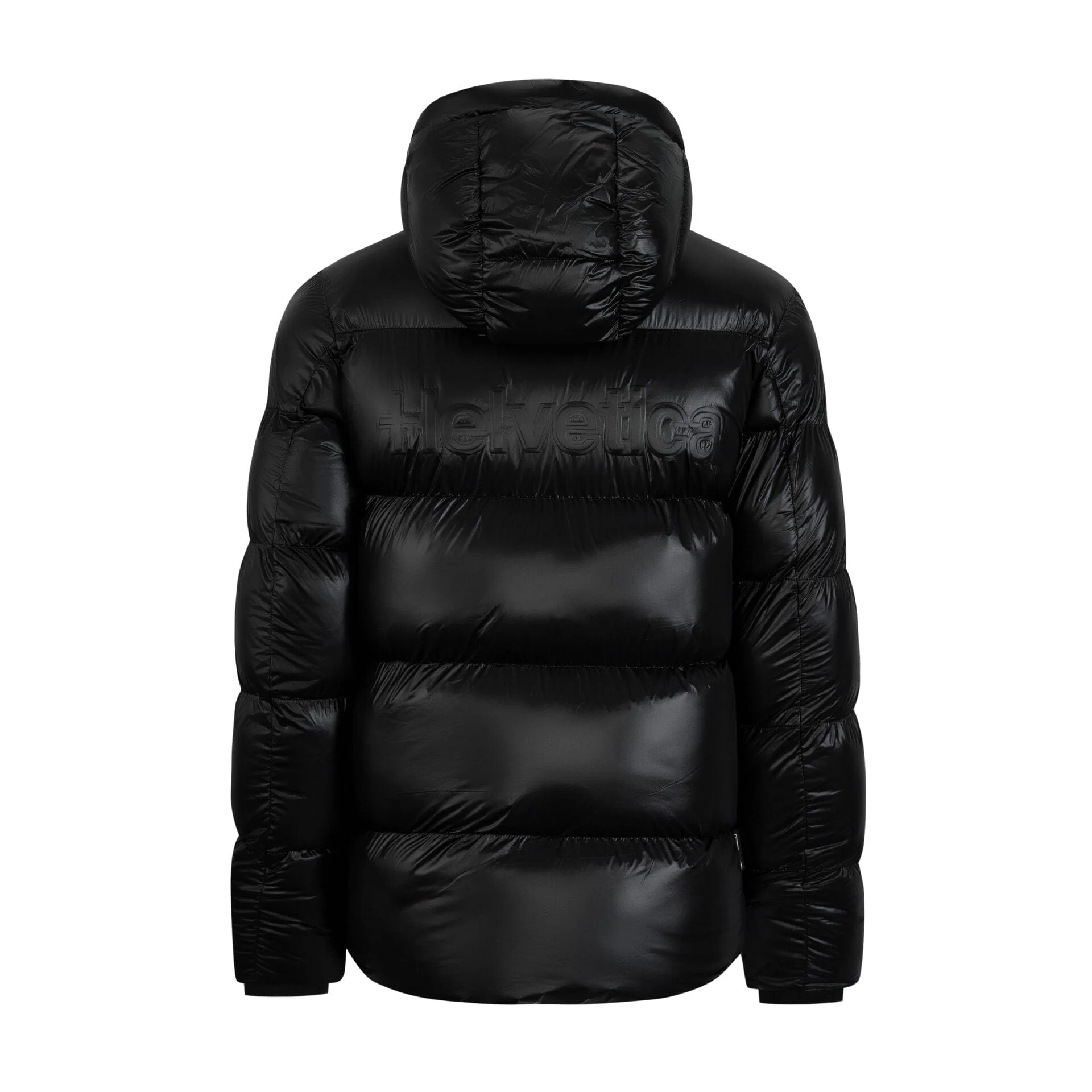 Helvetica Mountain Pioneers Silver 2 Hooded Down Jacket - Image 8