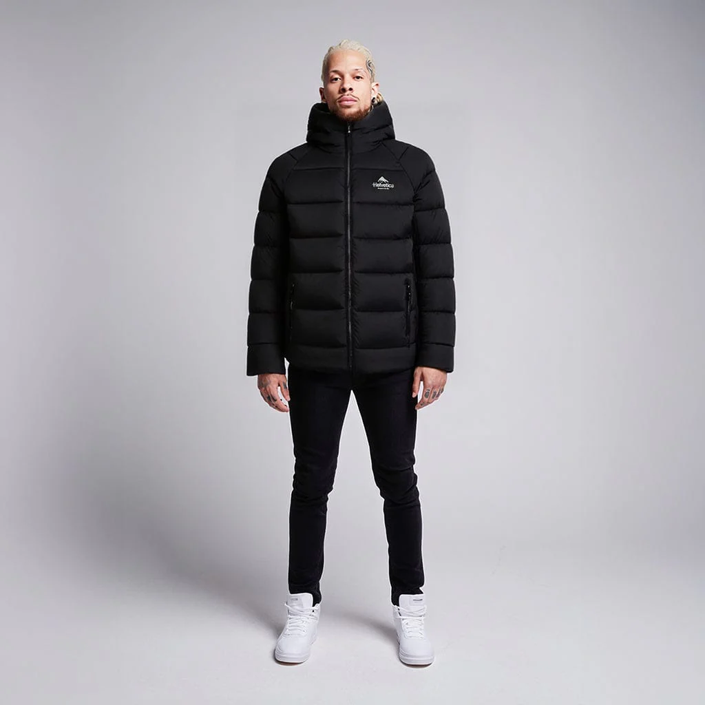Helvetica Mountain Pioneers Sniper Hooded Down Jacket - Image 3