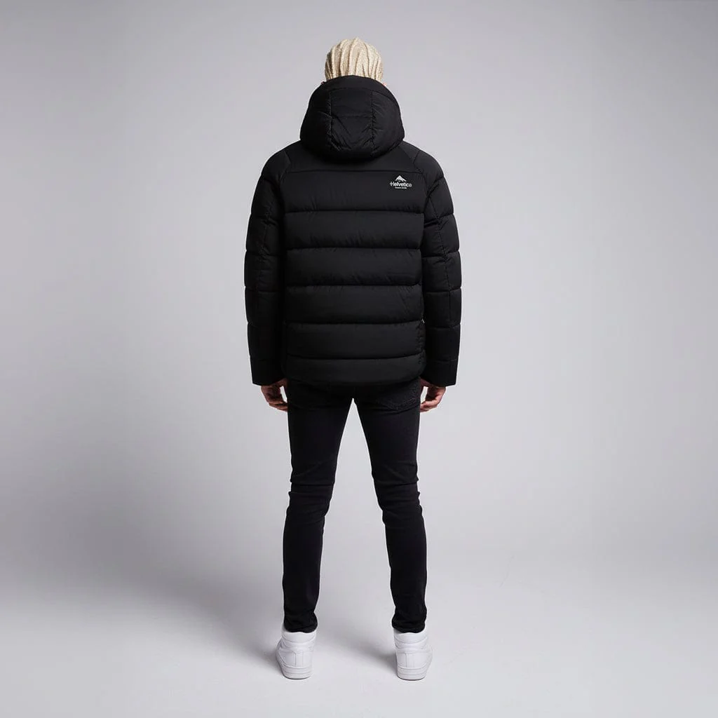 Helvetica Mountain Pioneers Sniper Hooded Down Jacket - Image 5