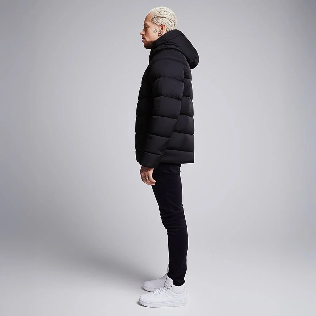 Helvetica Mountain Pioneers Sniper Hooded Down Jacket - Image 6