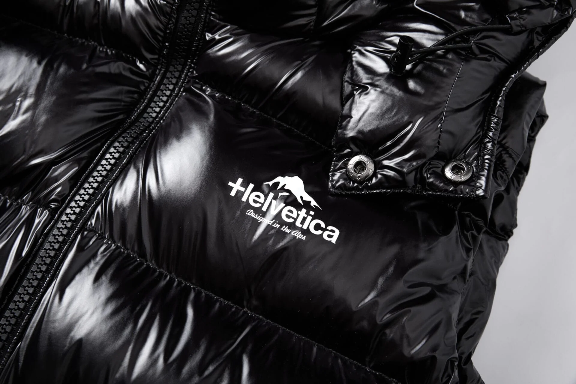 Helvetica Mountain Pioneers Space Sleeveless Hooded Jacket - Image 9