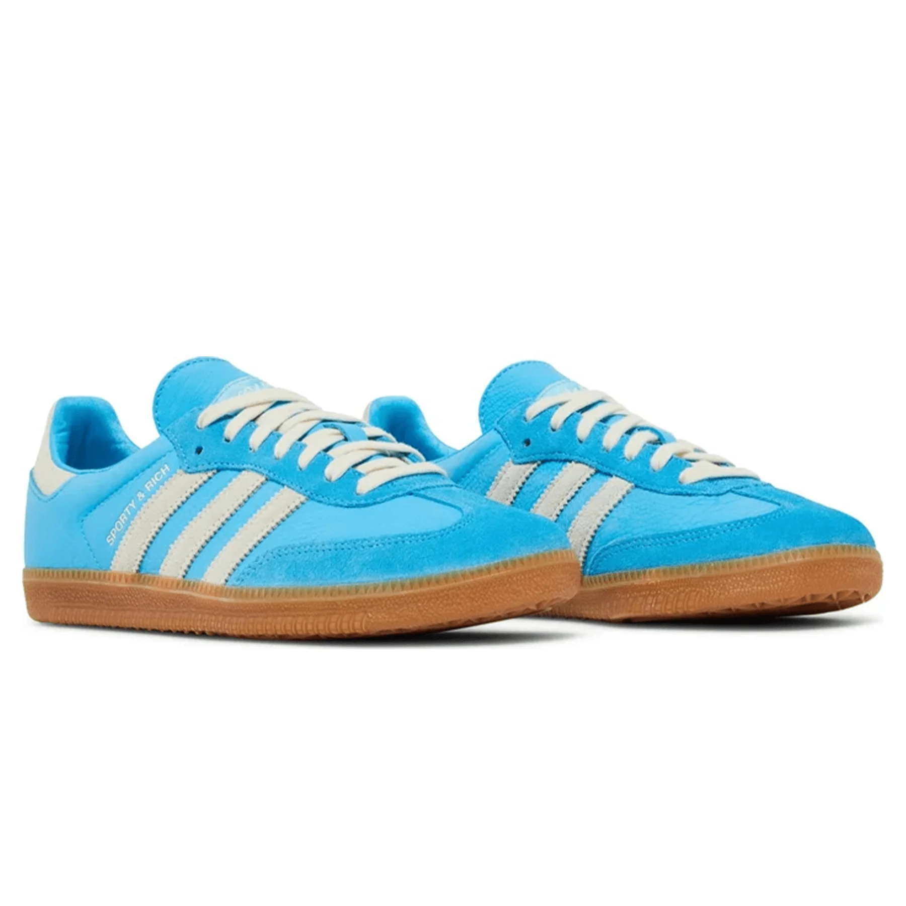 Sporty & Rich x Adidas Samba OG 'Blue Rush' - Image 3