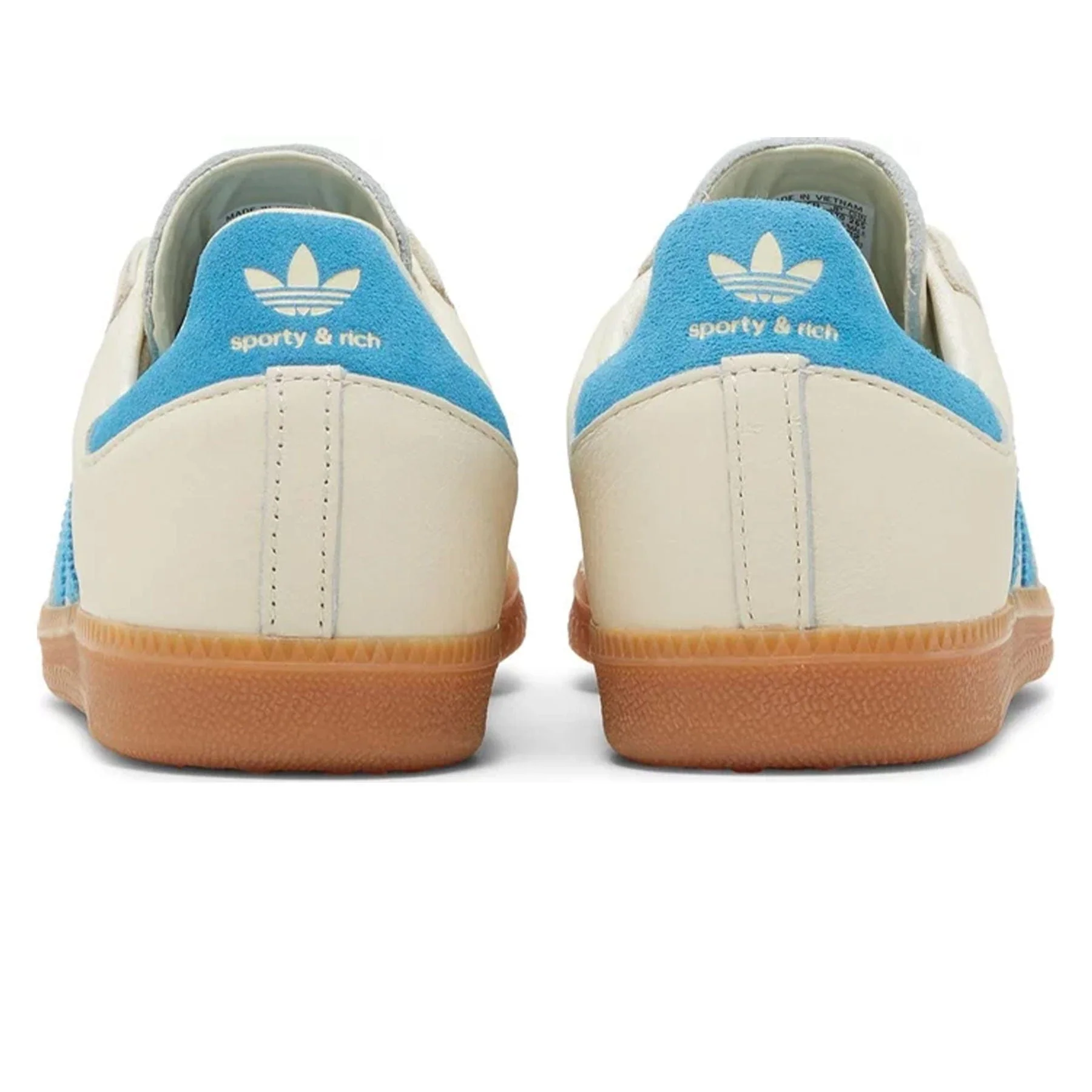 Sporty & Rich x Adidas Samba OG 'Cream Blue' - Image 4