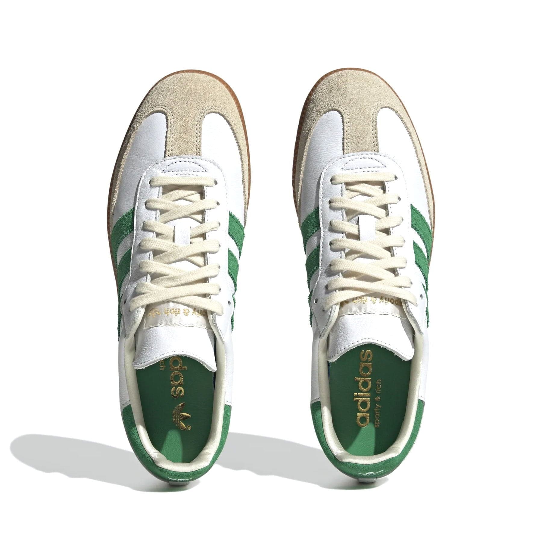 Sporty & Rich x adidas Samba OG 'White Green' - Image 3