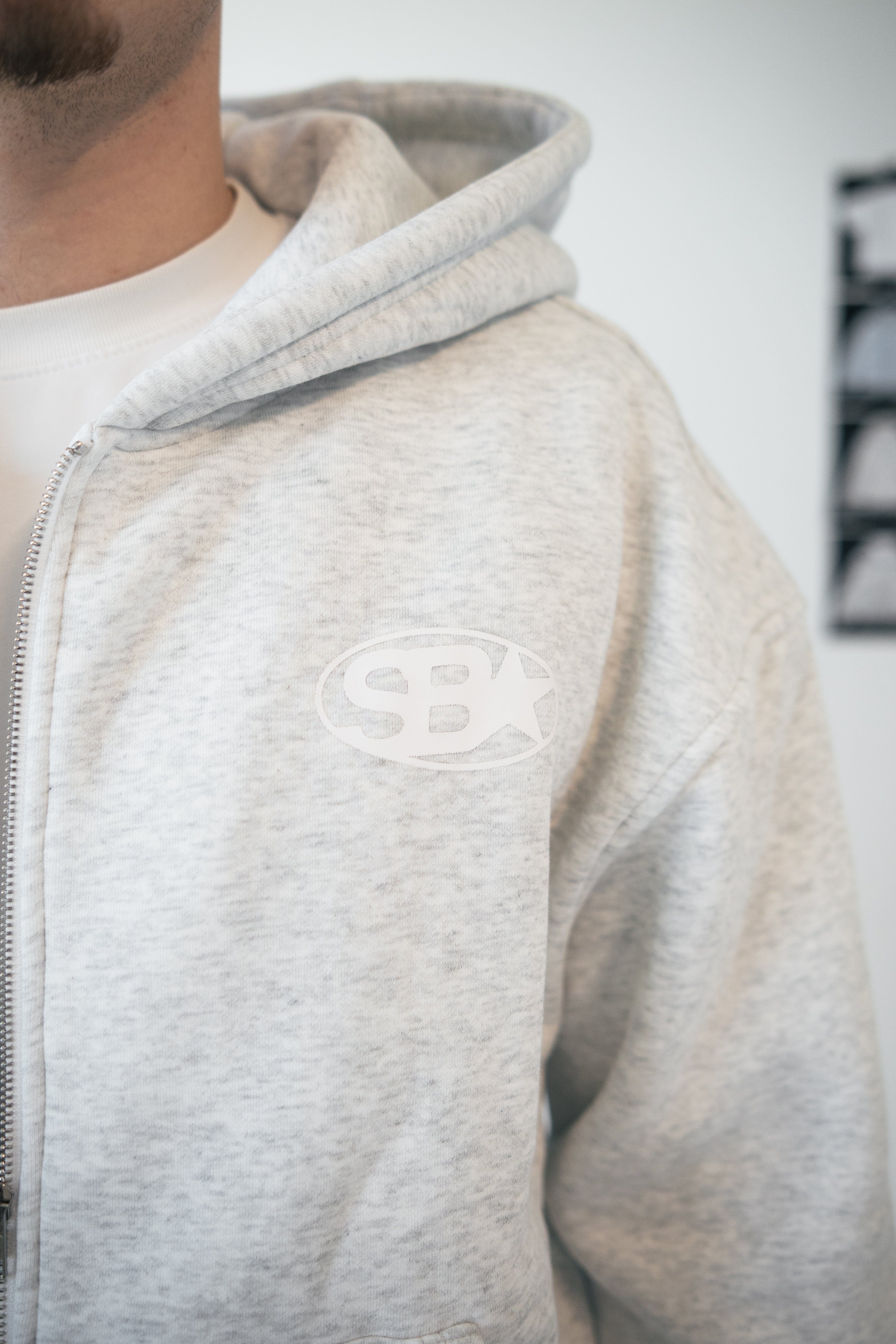 Star Emblem Zip Hoodie - Image 6