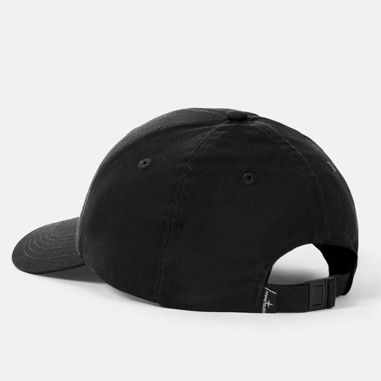 Stone Island Baseball Cap in Black - Image 2