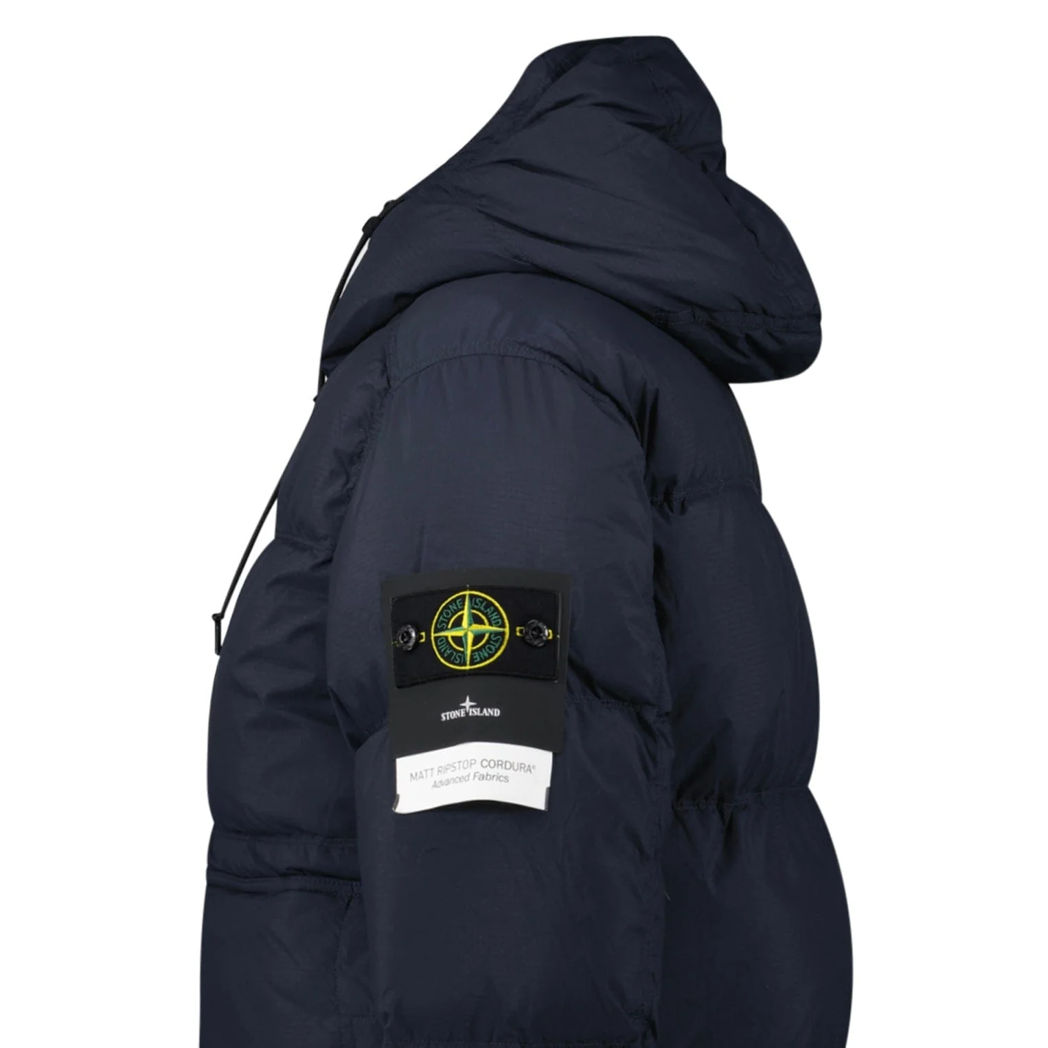 Stone Island Down Matte Ripstop Cordura® Advanced Fabric Parka in Navy - Image 4