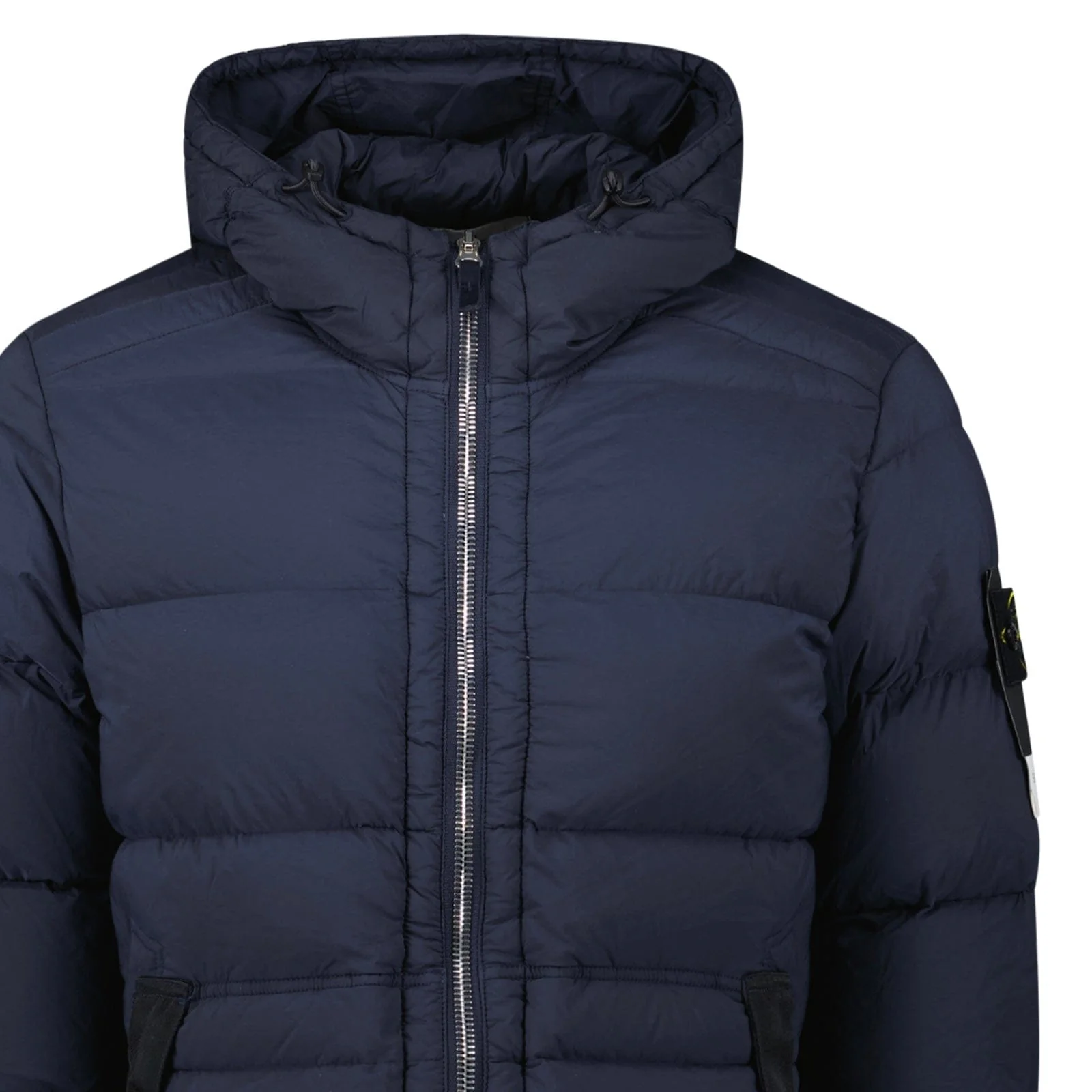 Stone Island Hooded Puffer Jacket In Seamless Tunnel Nylon Navy - Image 5