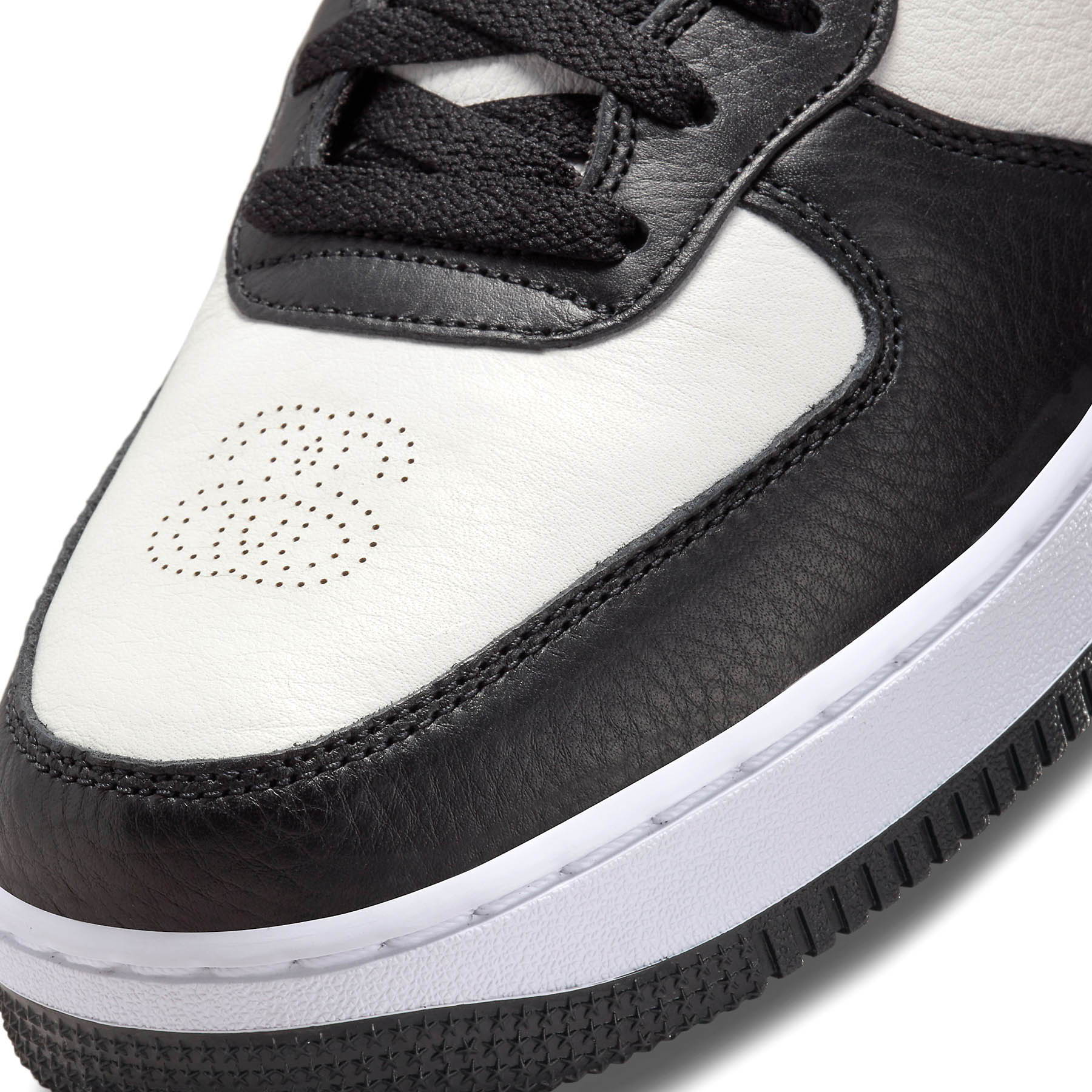 Stussy x Nike Air Force 1 Mid 'Black White' - Image 6