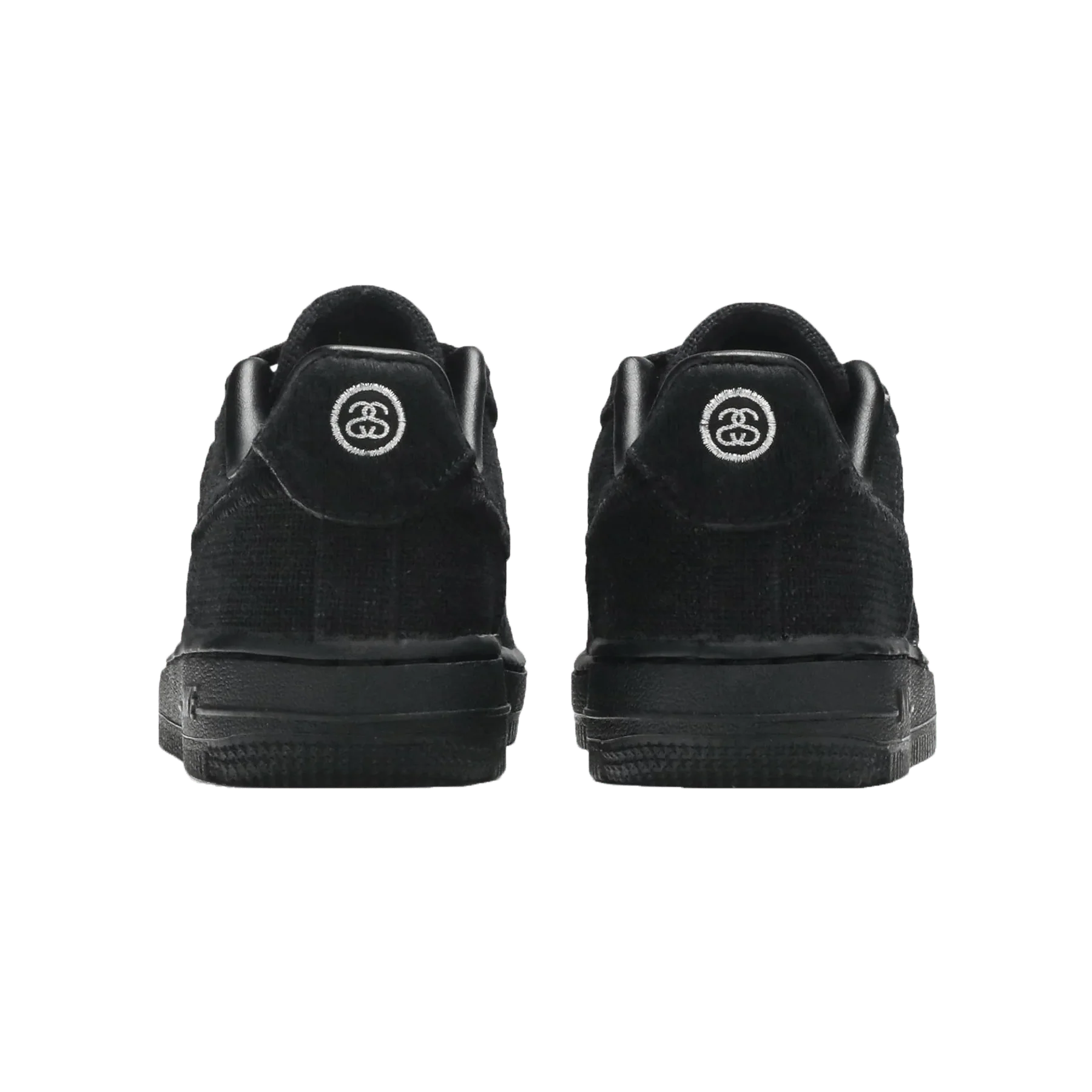 Stussy x Nike Air Force 1 Low PS 'Triple Black' - Image 3