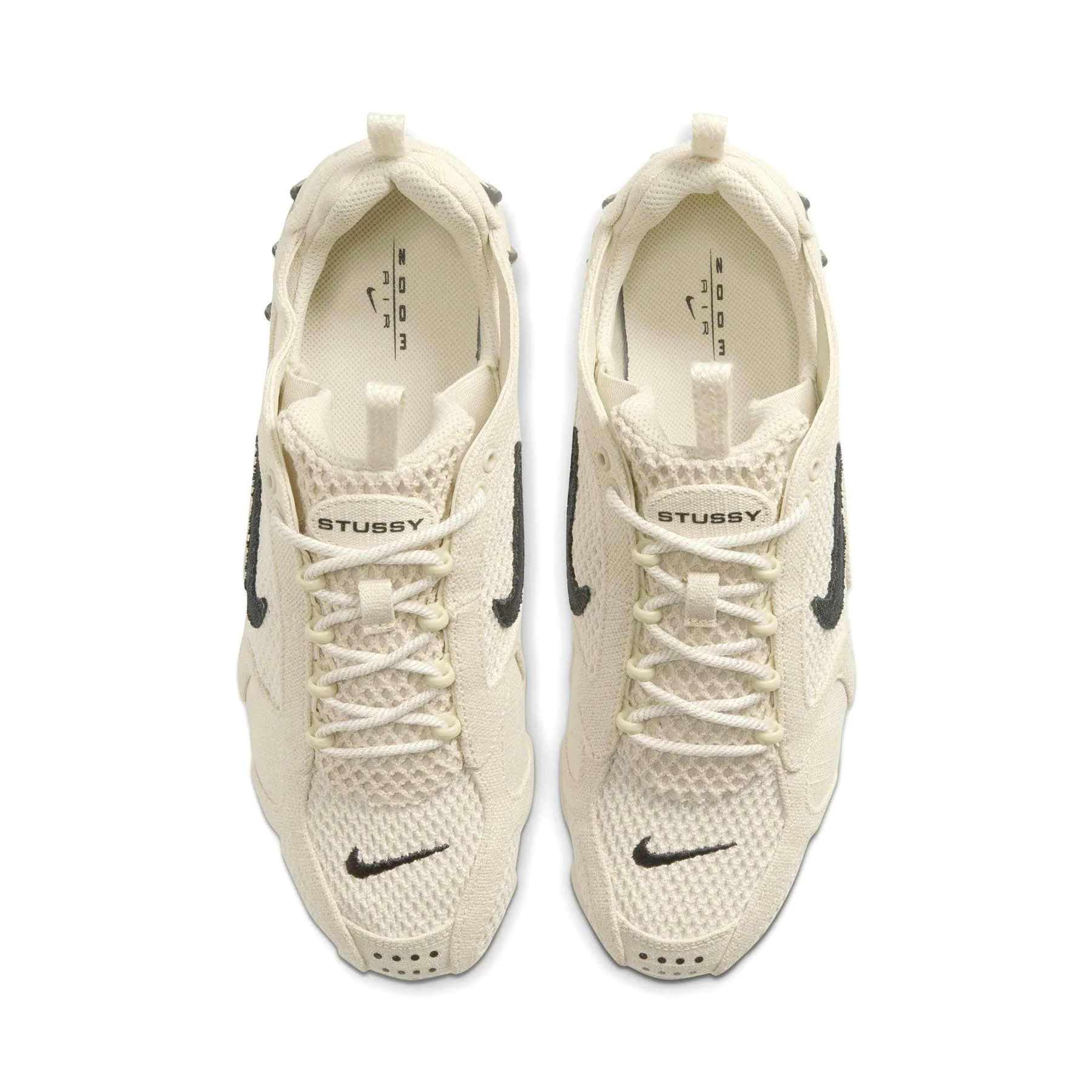 Stussy x Nike Air Zoom Spiridon Caged 2 'Fossil' - Image 3
