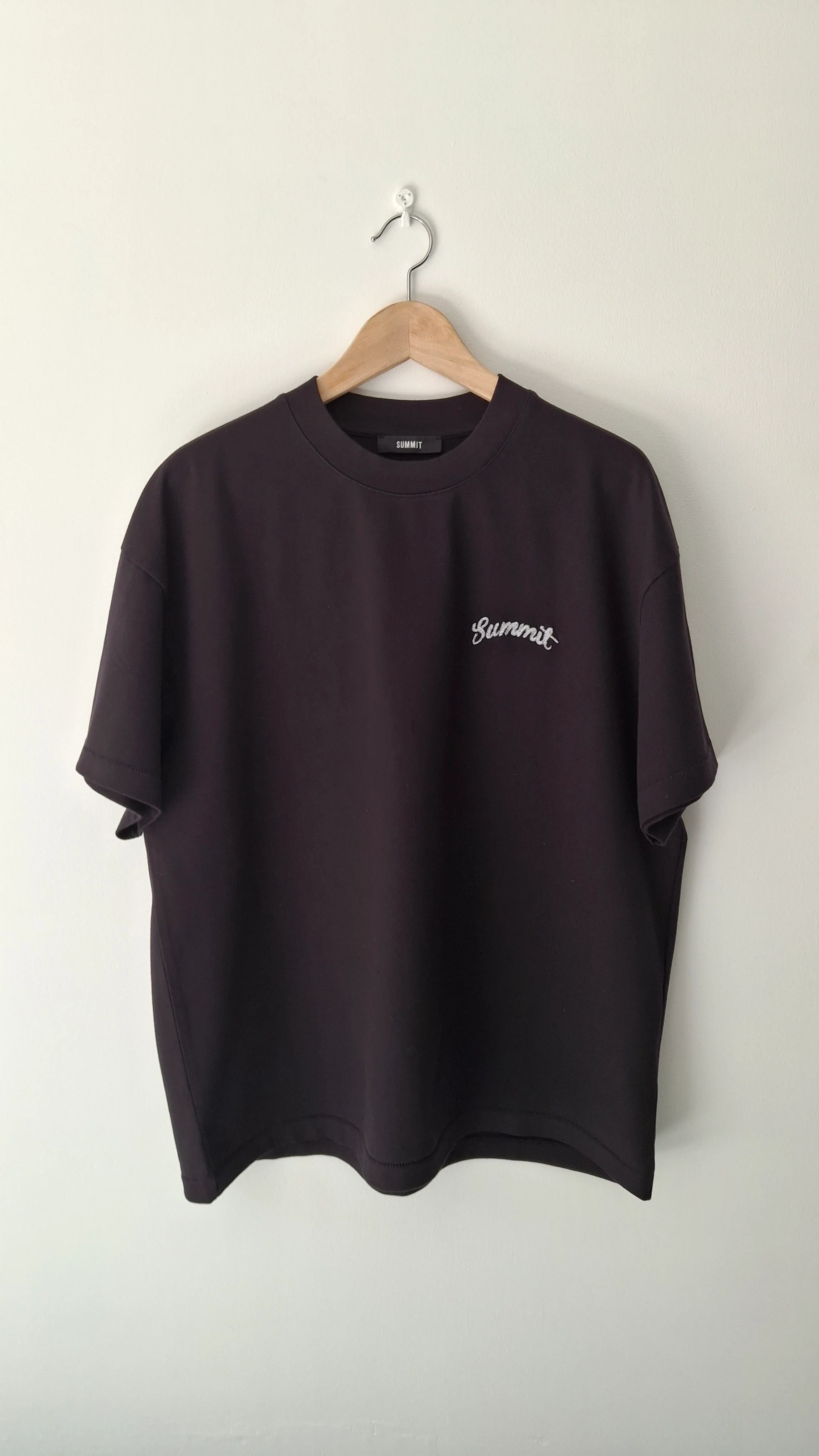 Summit Chainstitch T-Shirt 'Black' - Image 6