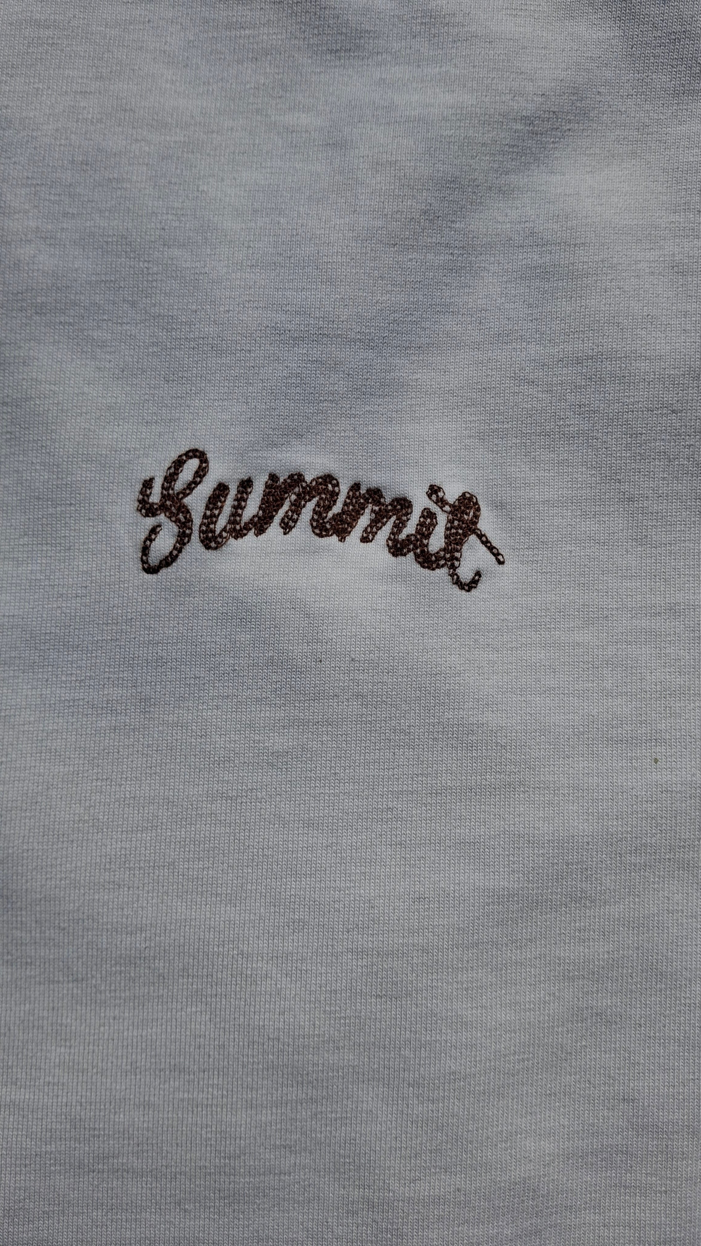 Summit Chainstitch T-Shirt 'Ecru' - Image 6