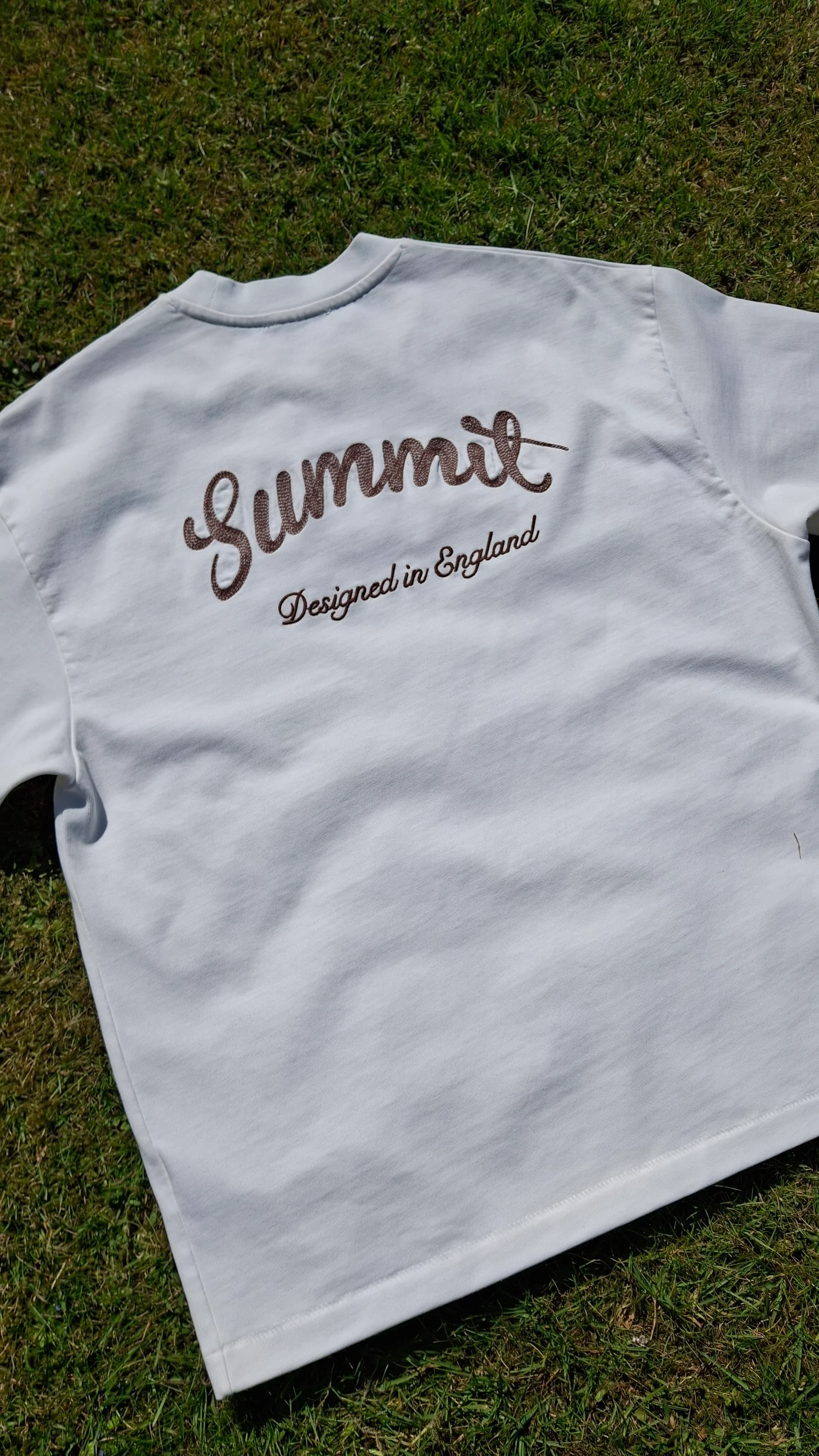 Summit Chainstitch T-Shirt 'Ecru' - Image 7