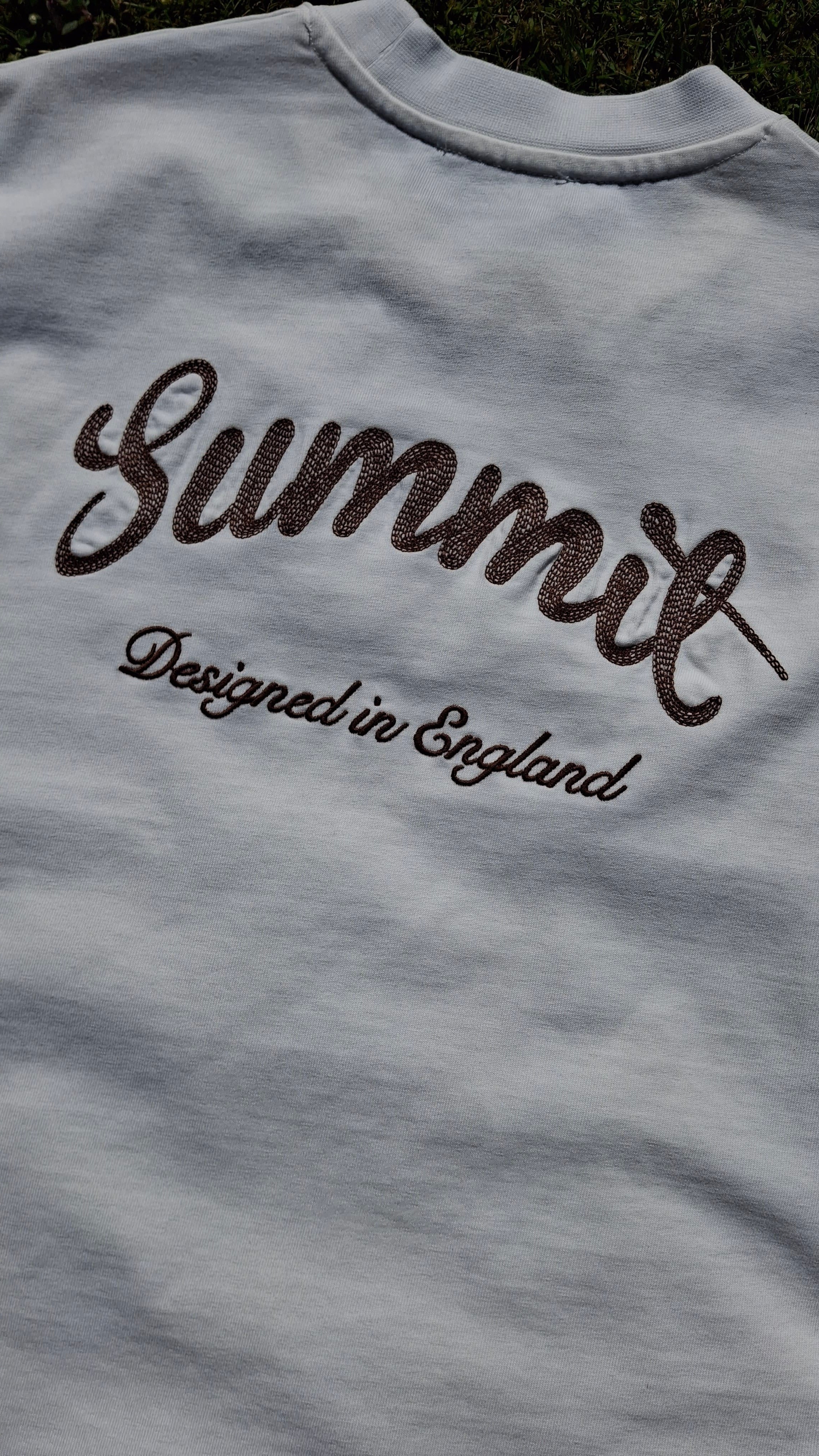 Summit Chainstitch T-Shirt 'Ecru' - Image 8