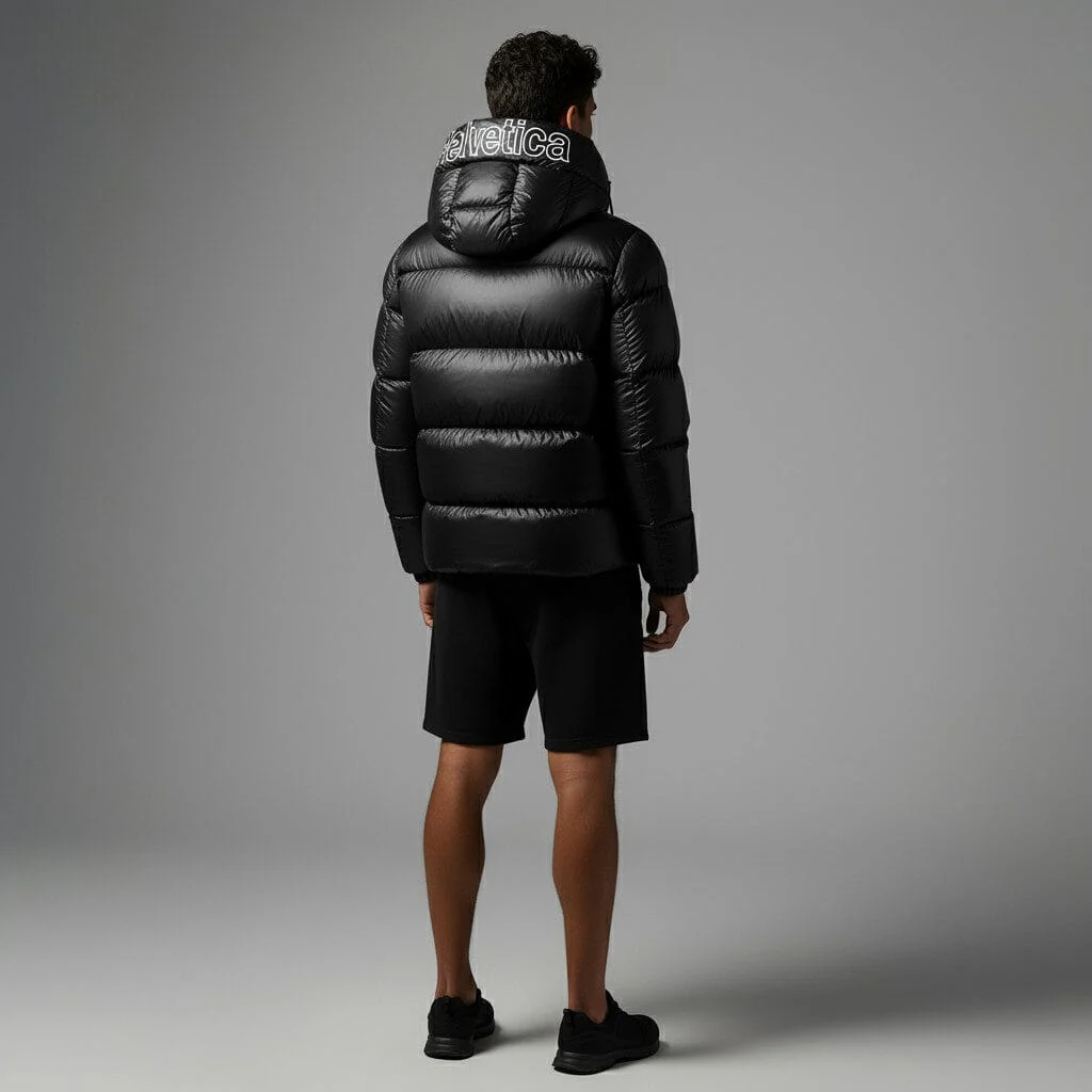 Helvetica Mountain Pioneers Summit Hooded Down Jacket - Image 4