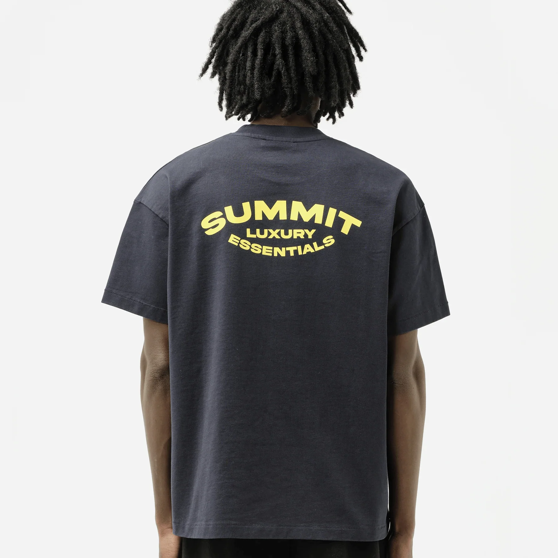 Summit Luxury Essentials T-Shirt 'Navy' - Image 4