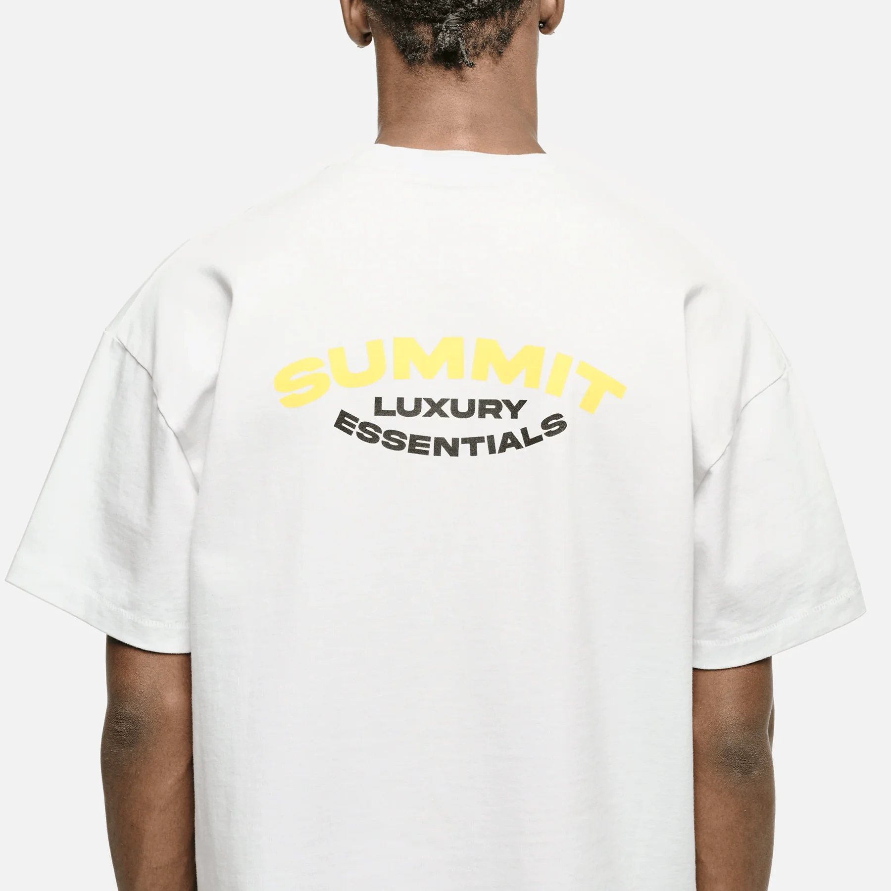 Summit Luxury Essentials T-Shirt 'White' - Image 4