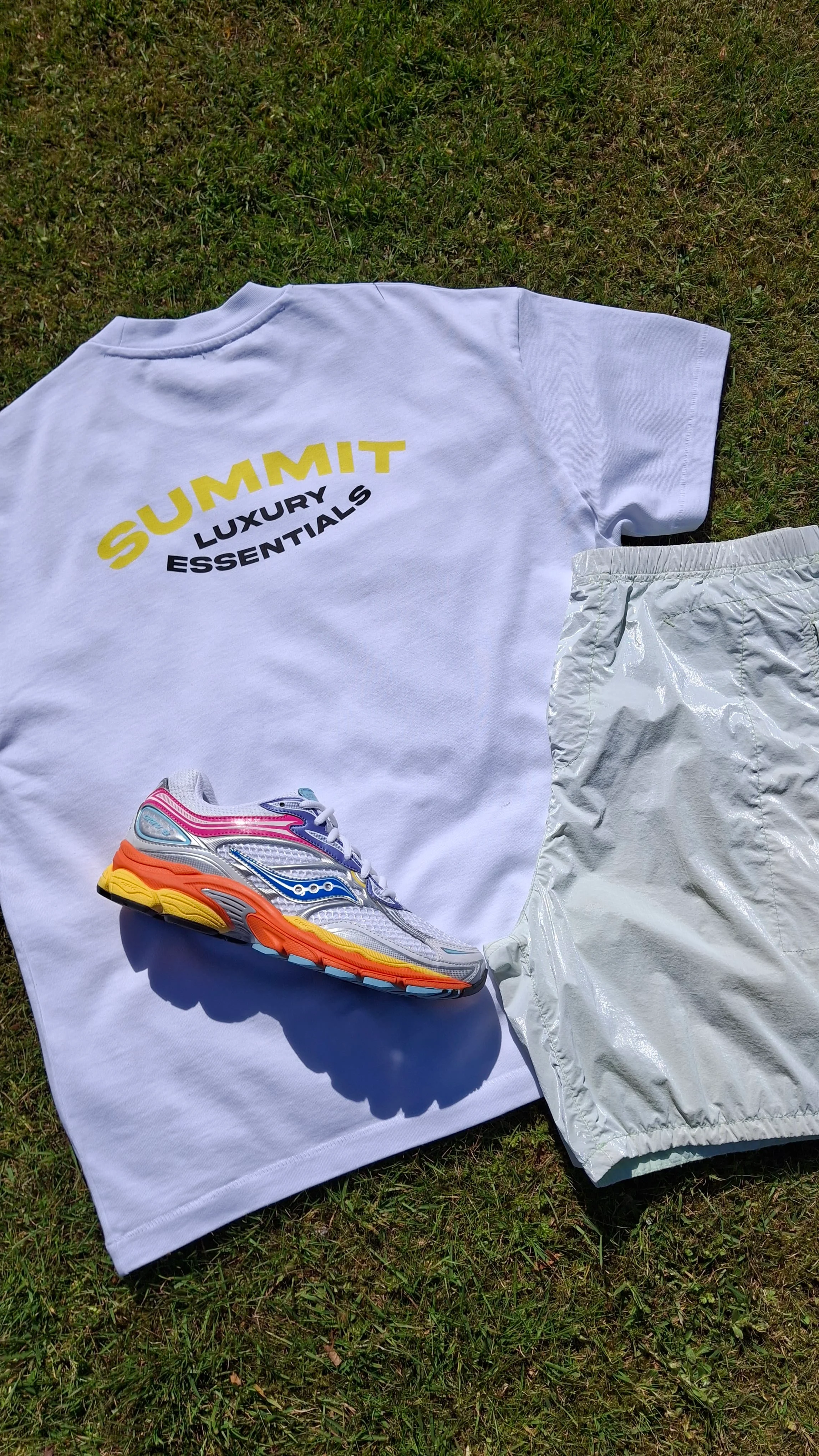 Summit Luxury Essentials T-Shirt 'White' - Image 6