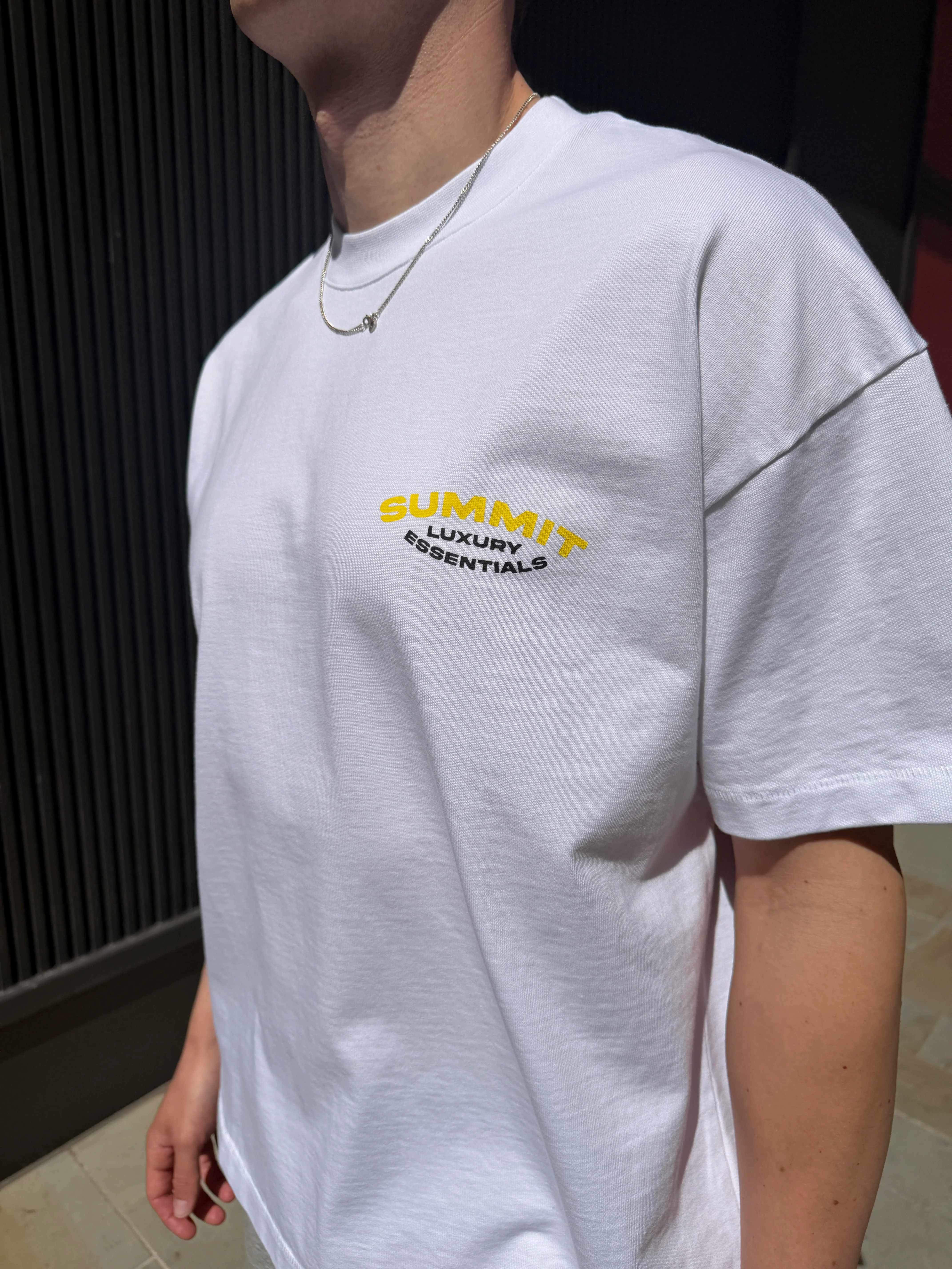 Summit Luxury Essentials T-Shirt 'White' - Image 7