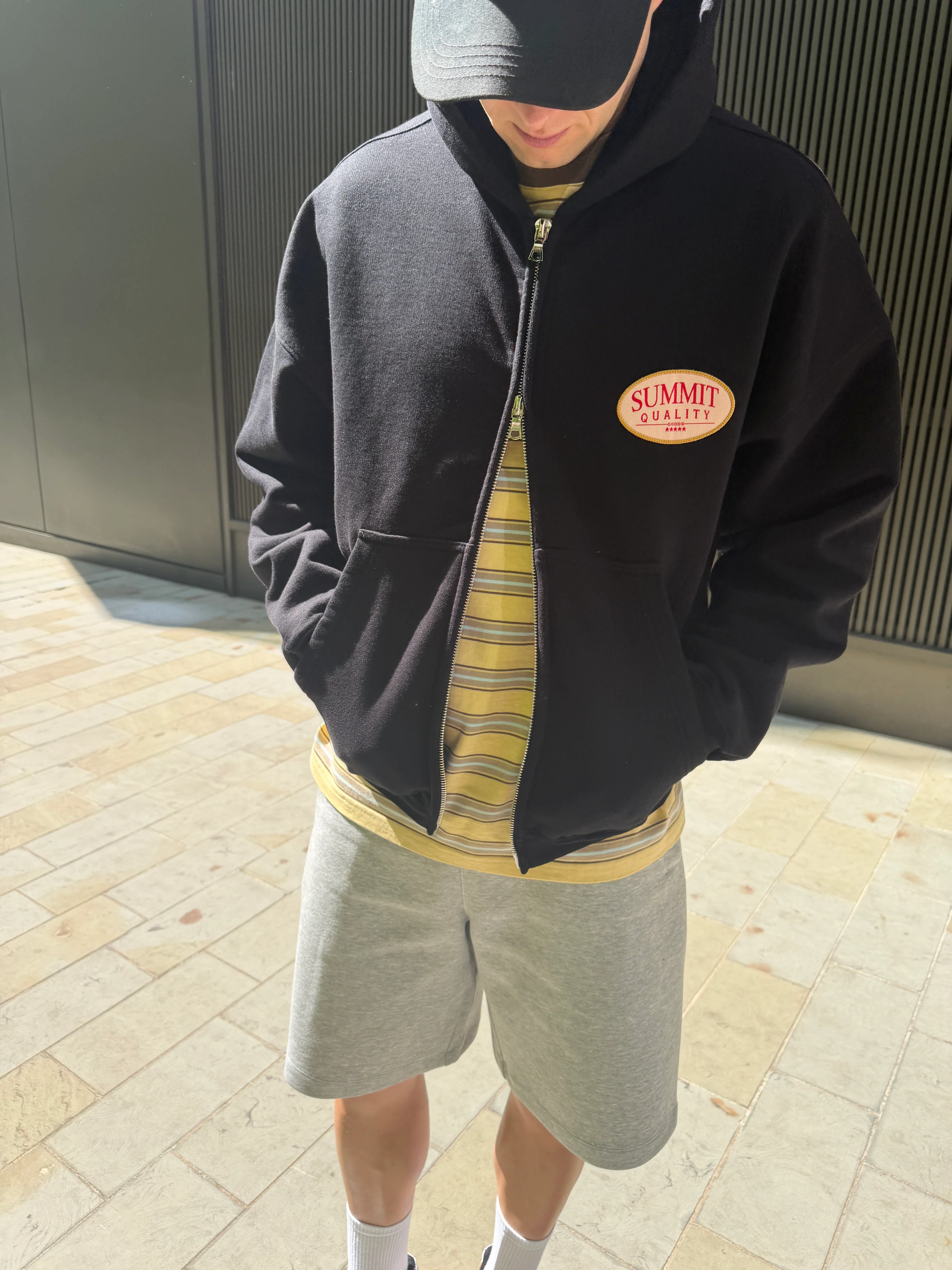 Summit Quality Goods Patch Hoodie 'Black' - Image 5