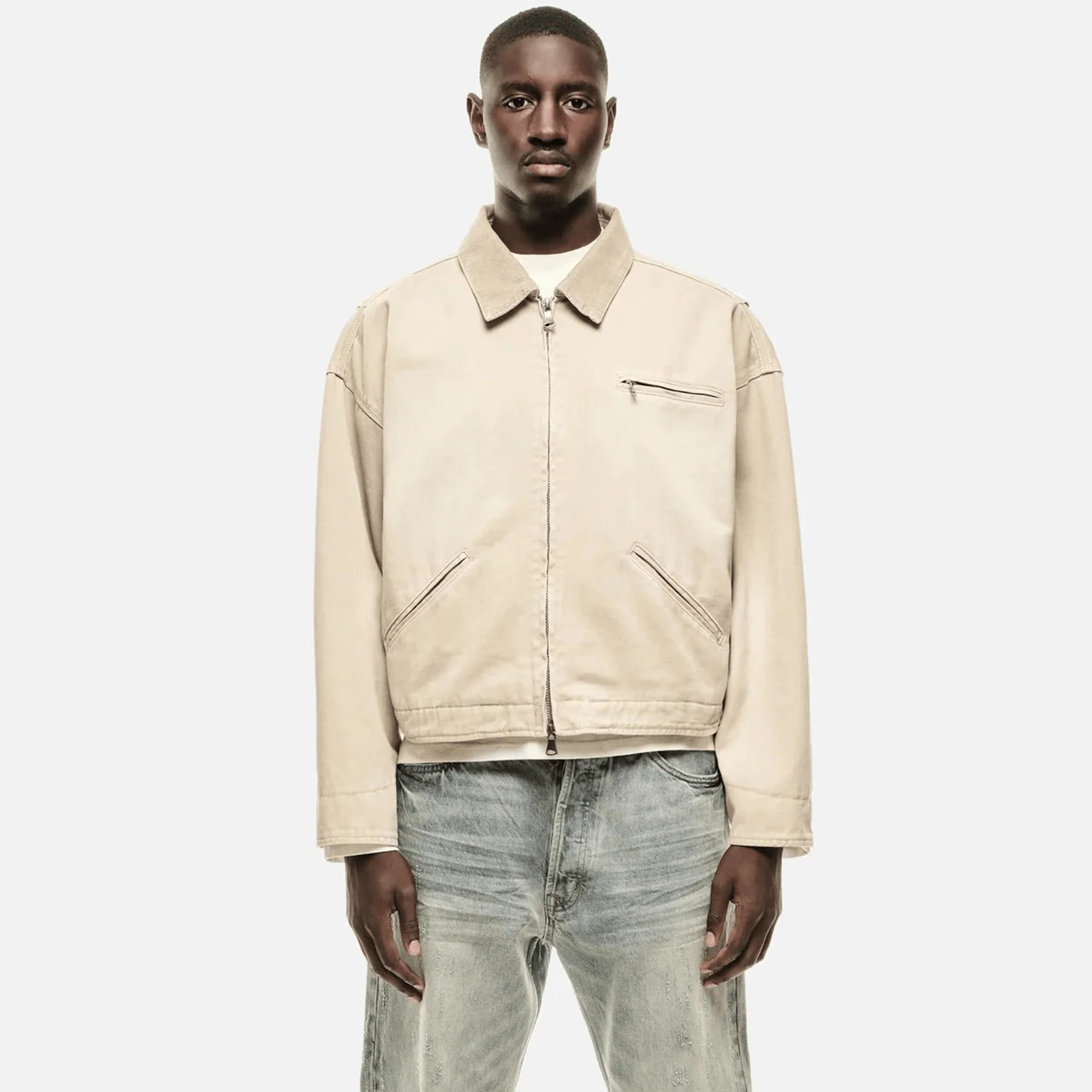 Summit Workers Jacket 'Vintage Beige' - Image 3