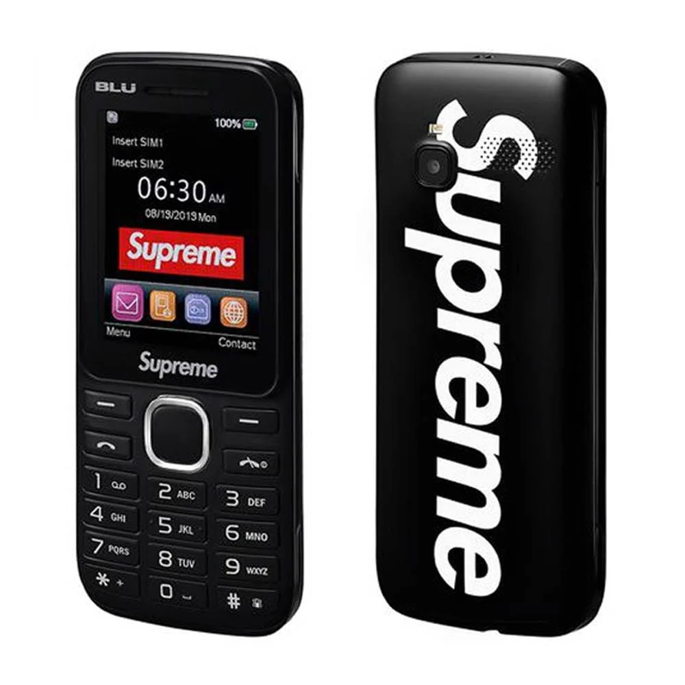 Supreme BLU Burner Mobile Phone Black (FW19) - Image 2