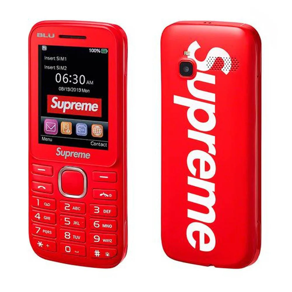 Supreme BLU Burner Mobile Phone Red (FW19) - Image 2