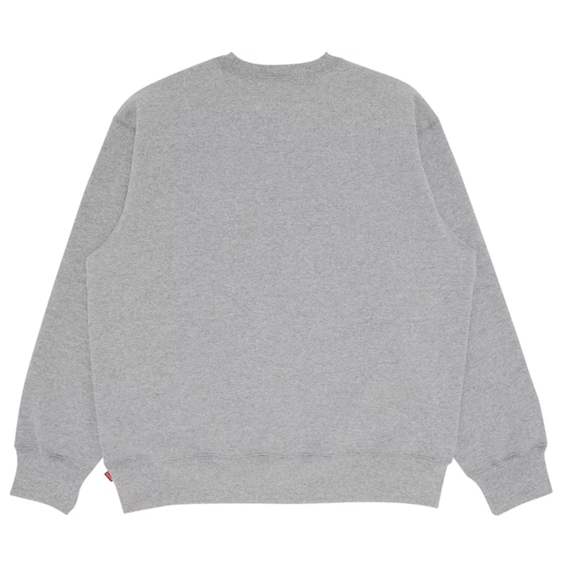 Supreme Box Logo Crewneck 'Heather Grey' (FW22) - Image 2