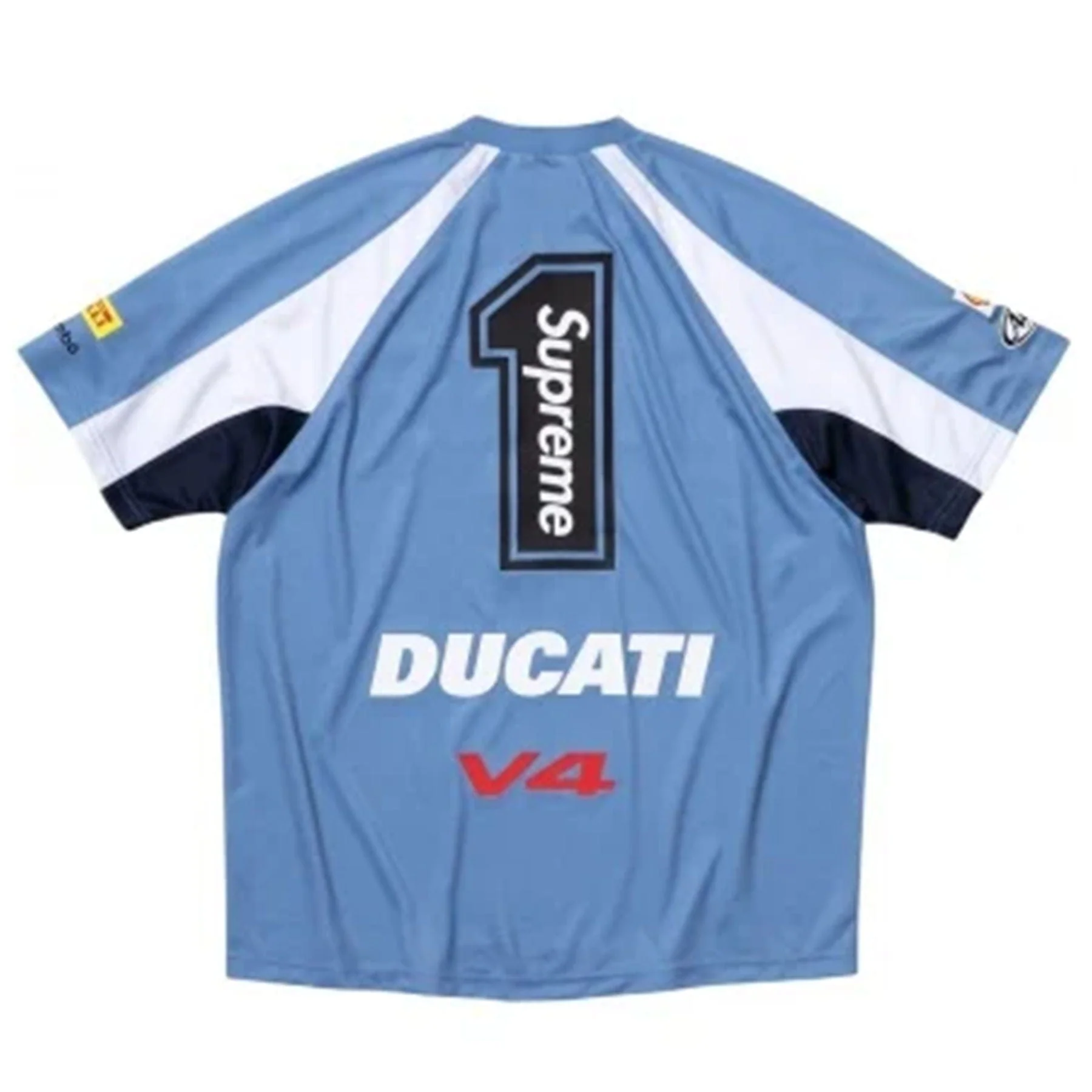 Supreme x Ducati Soccer Jersey 'Blue' - Image 2