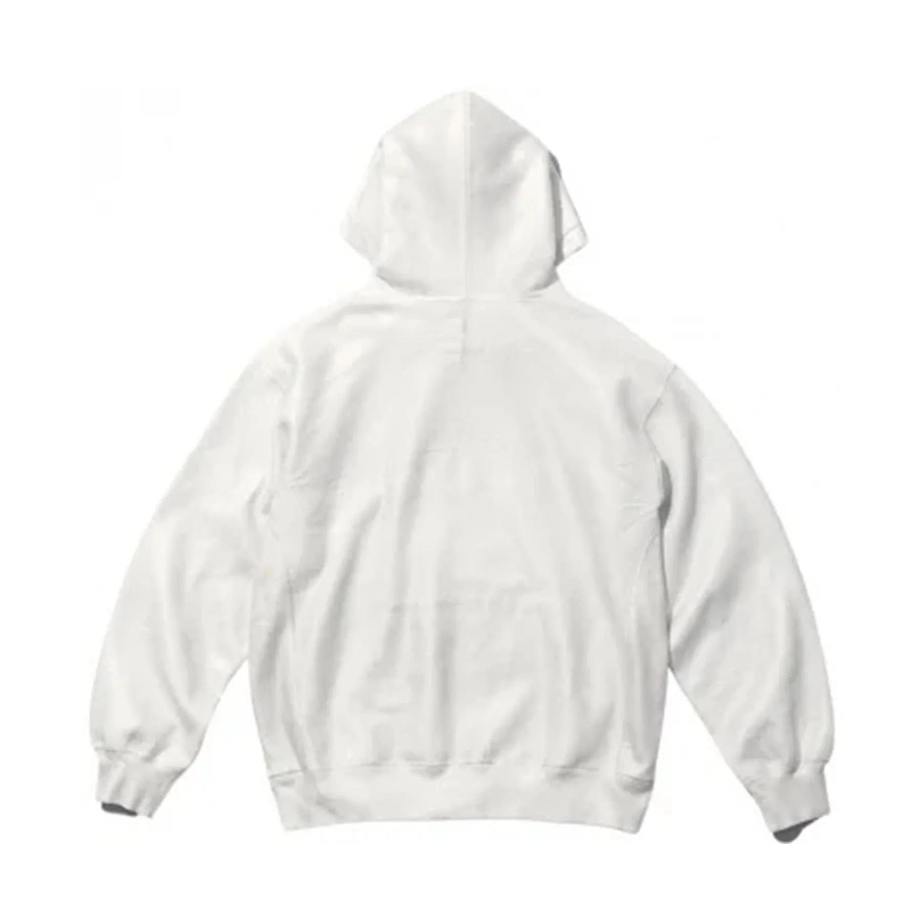 Supreme x MM6 Maison Margiela Foil Box Logo Hoodie 'White' - Image 2