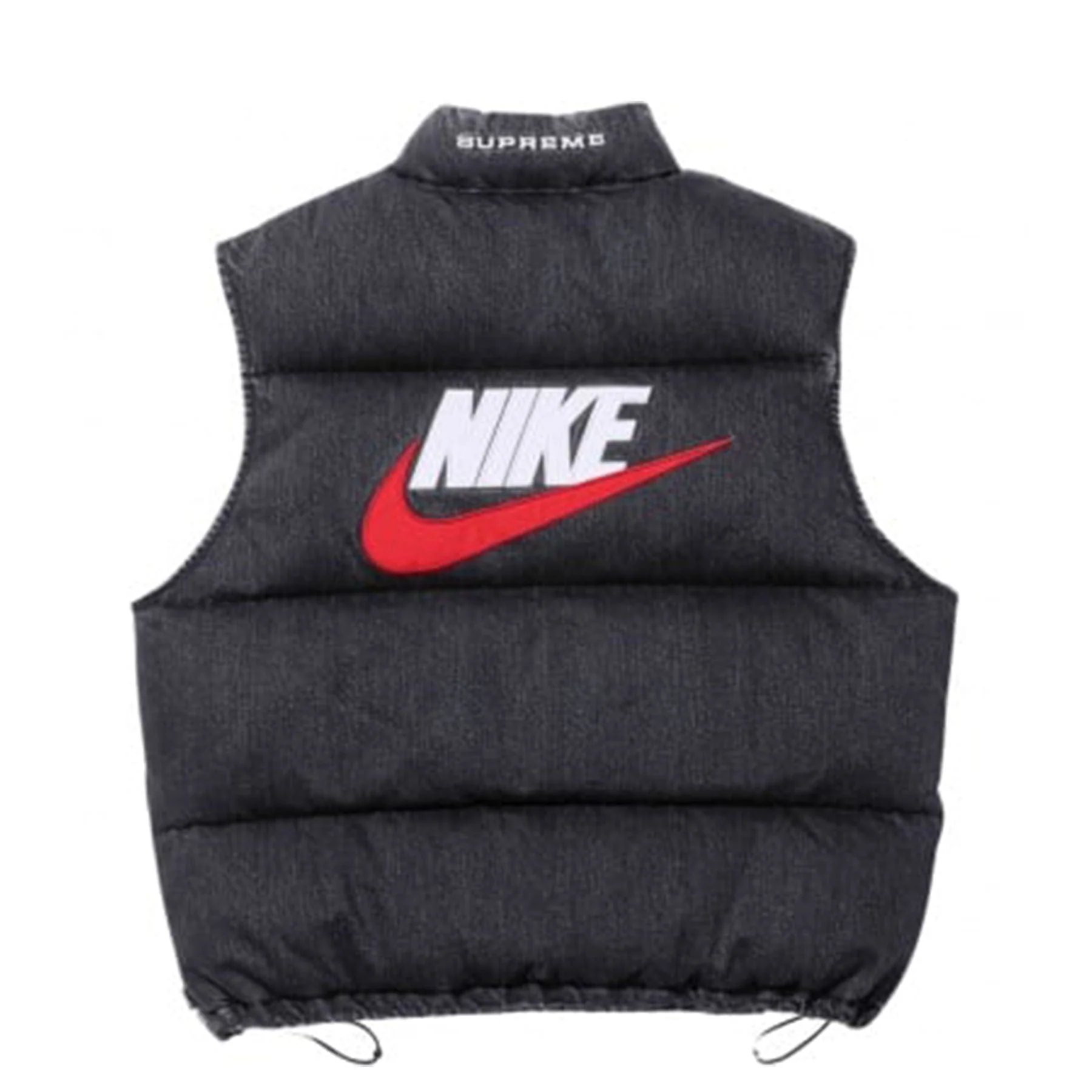 Supreme x Nike Denim Vest 'Black' - Image 2